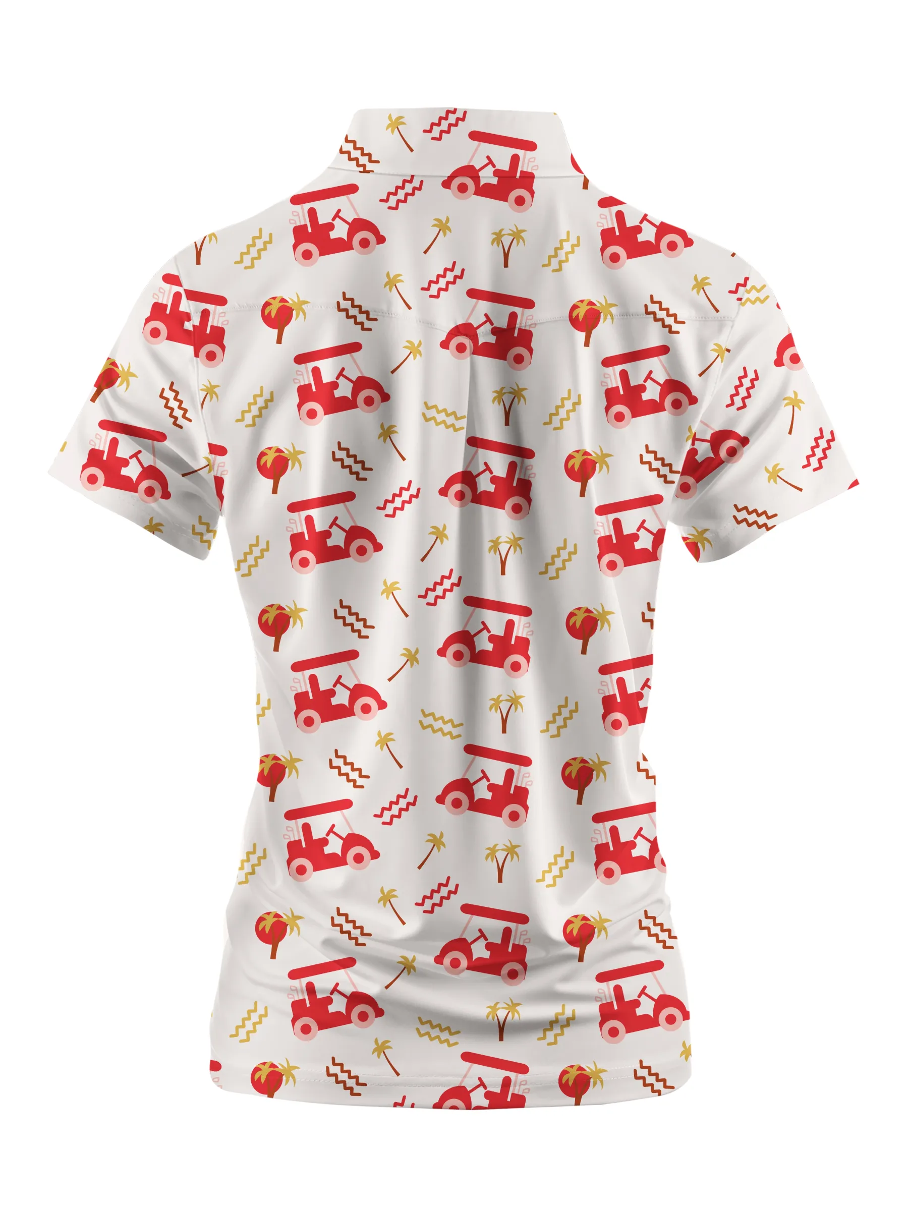 Cherryswing Women's Playful Golf Short Sleeve Polo Shirt