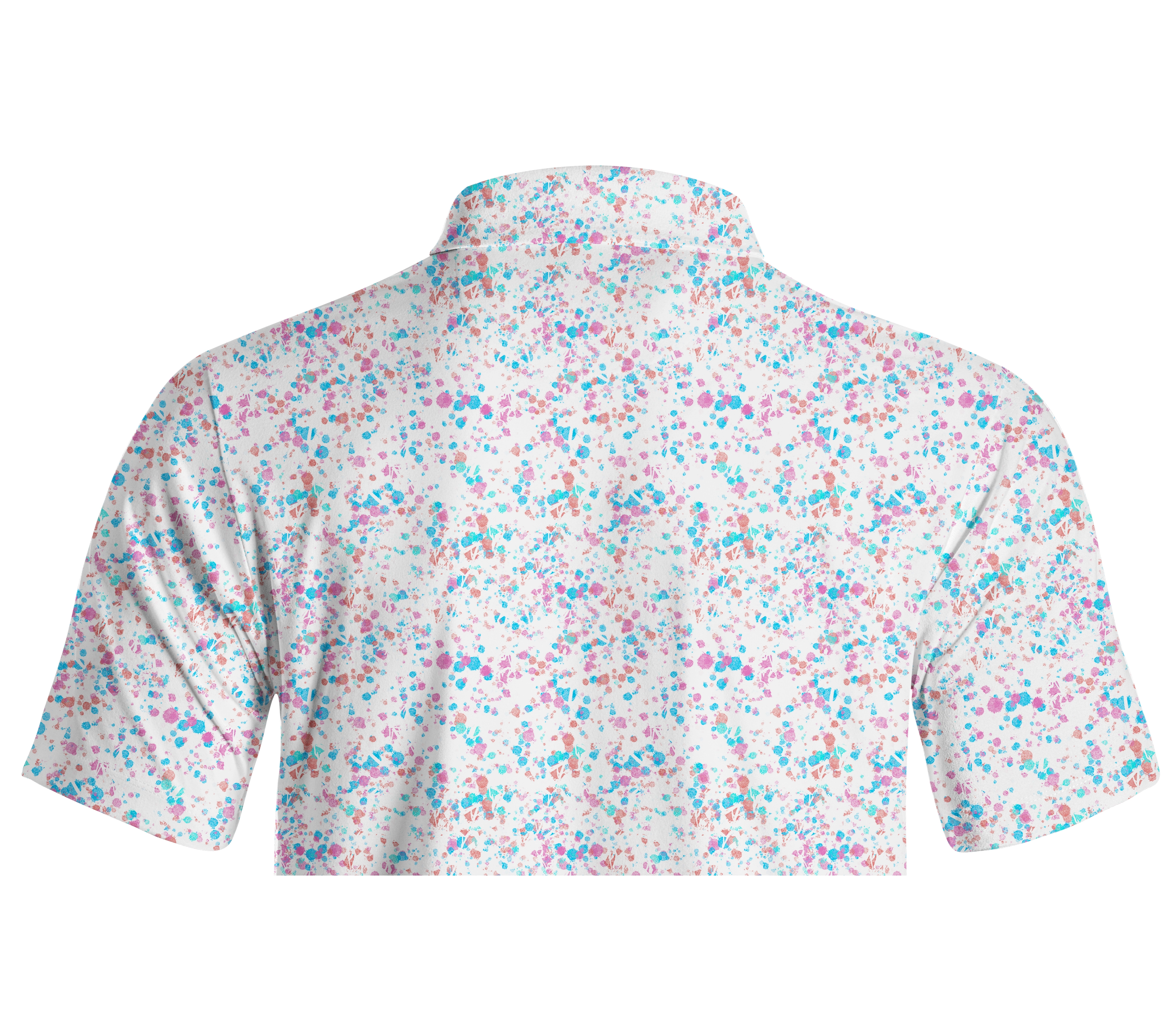 Cherryswing Ink Splash Men's Polo Shirt