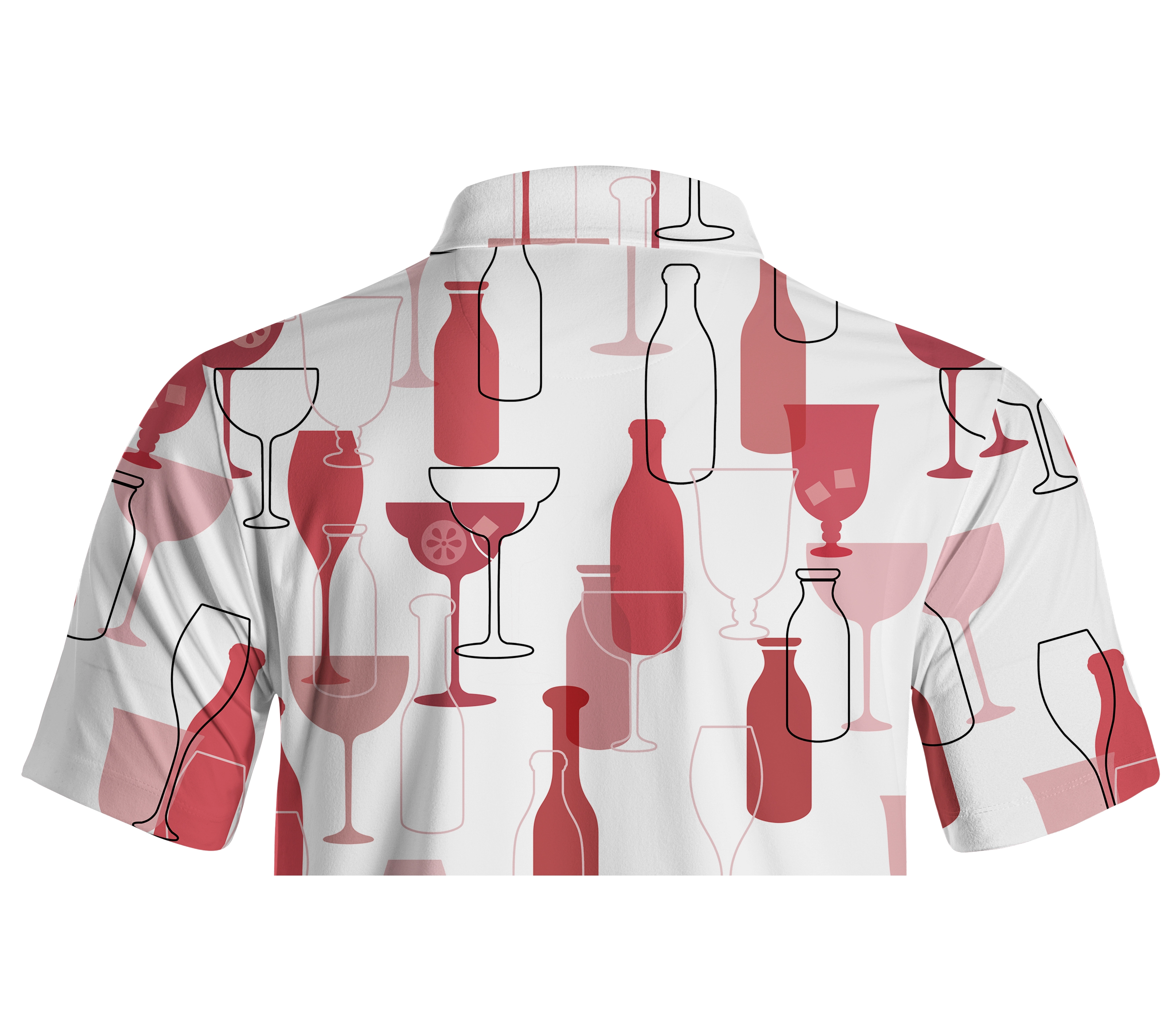 Cherryswing Wine Time Men's Polo Shirt