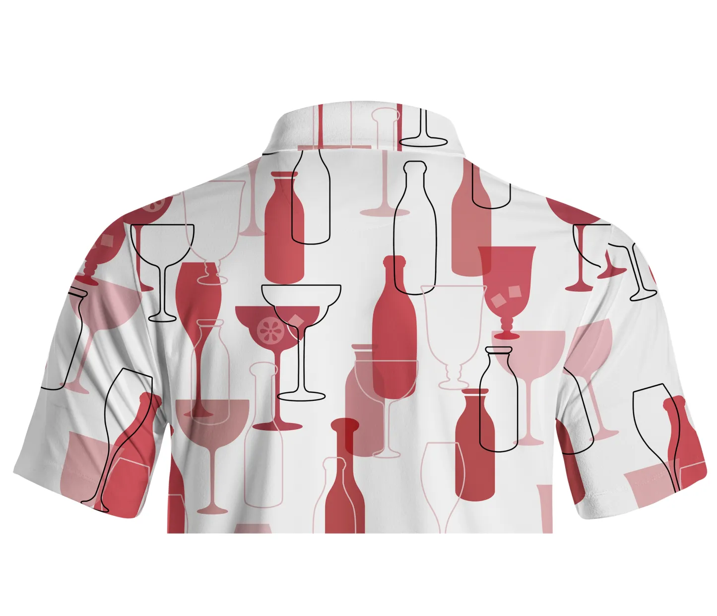 Cherryswing Wine Time Men's Polo Shirt