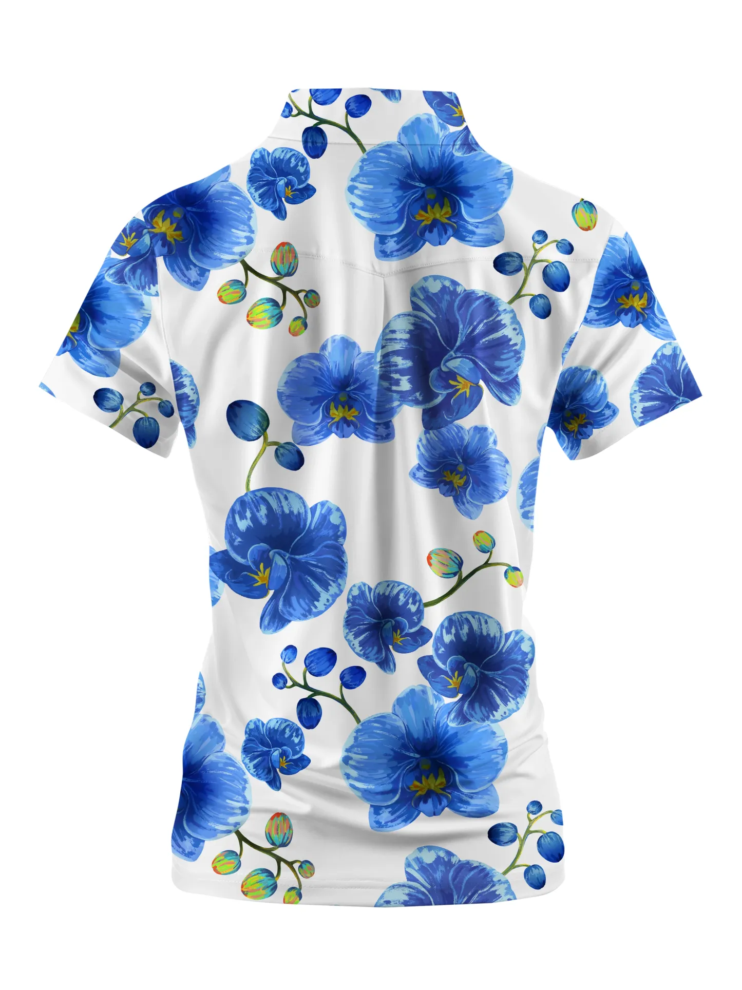 Cherryswing Women's Morning Glory Short Sleeve Polos