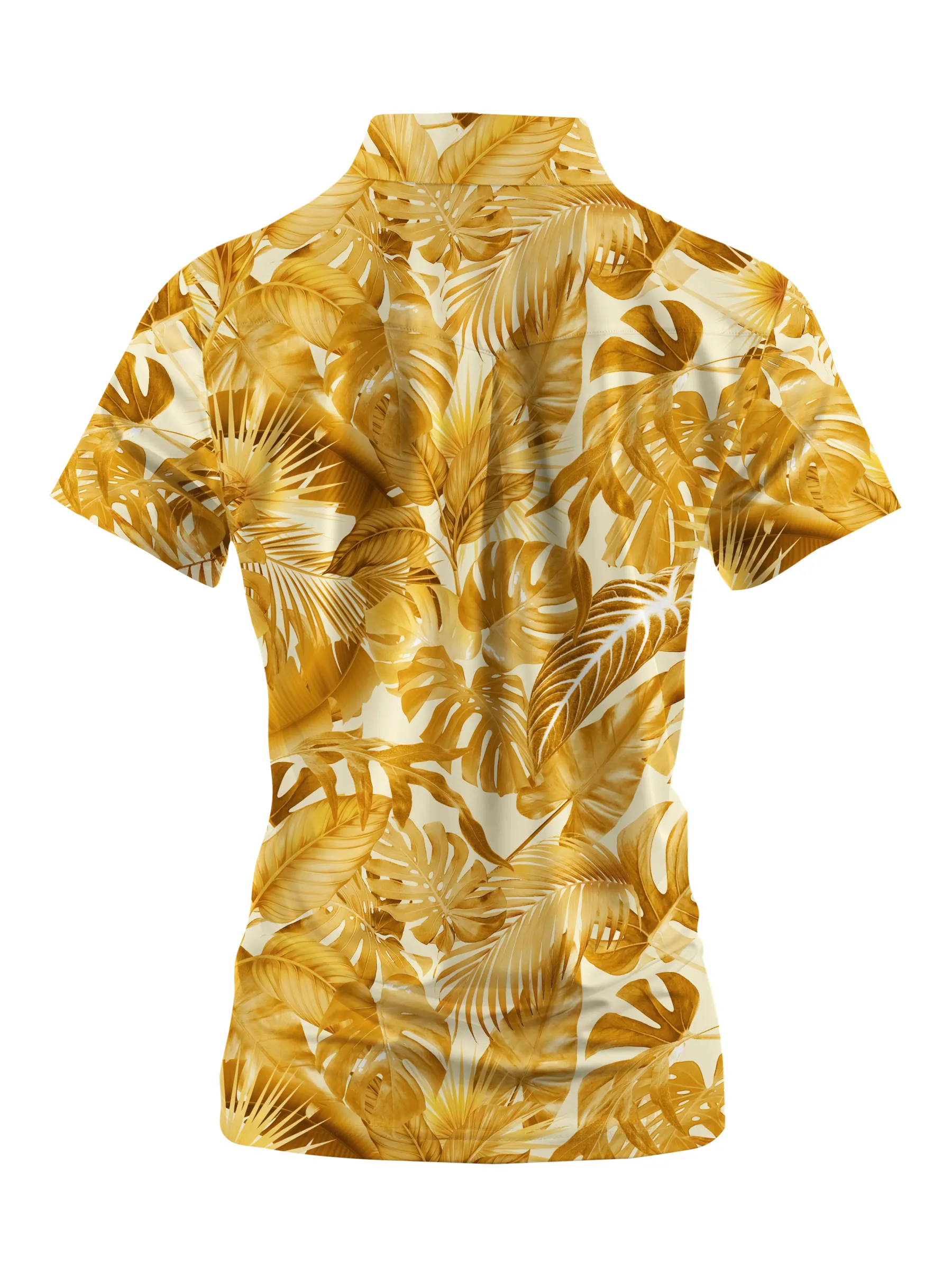 Cherryswing Women's Mysterious Nature Short Sleeve Polos