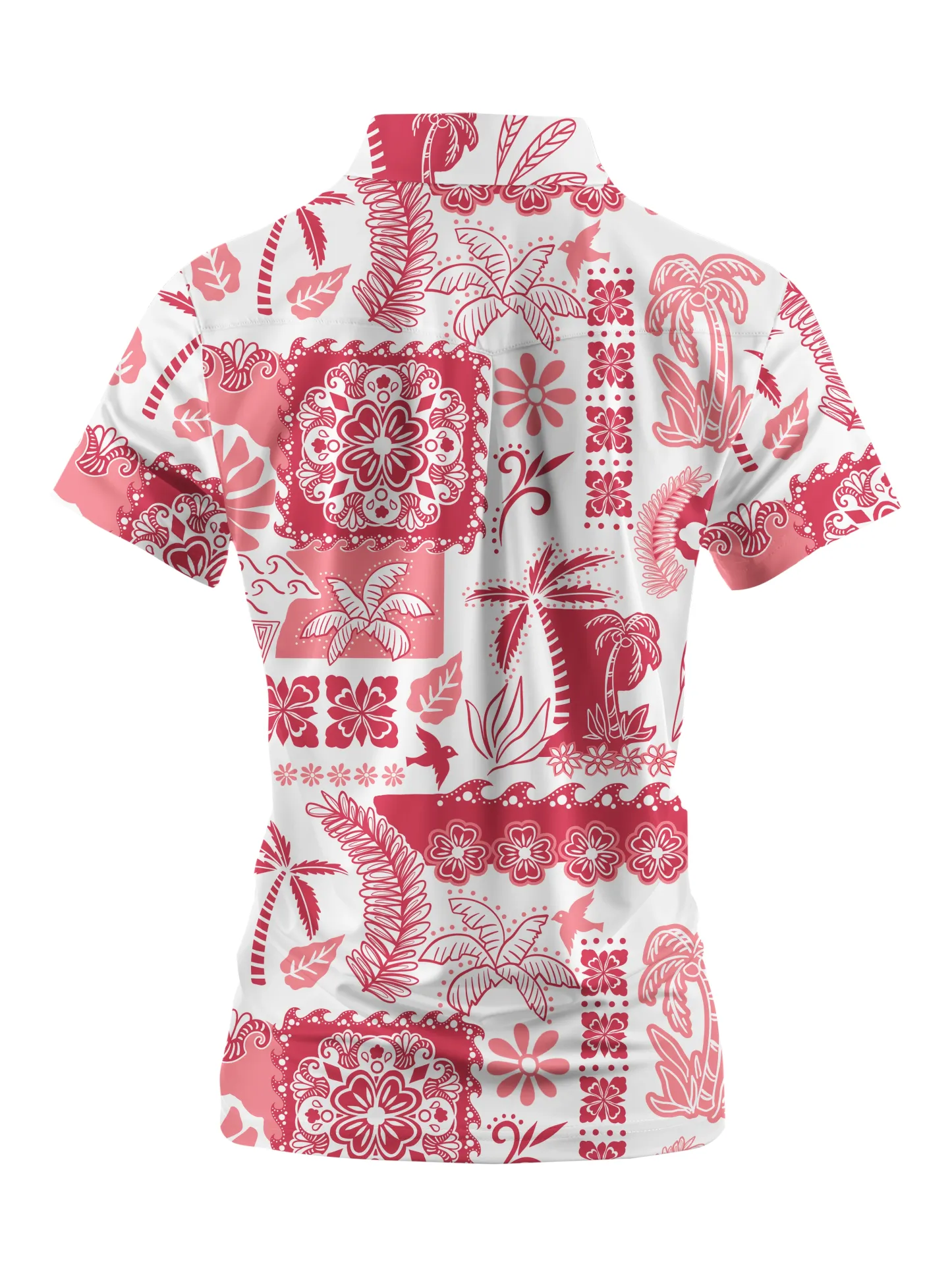 Cherryswing Women's Green Entertainment Short Sleeve Polos