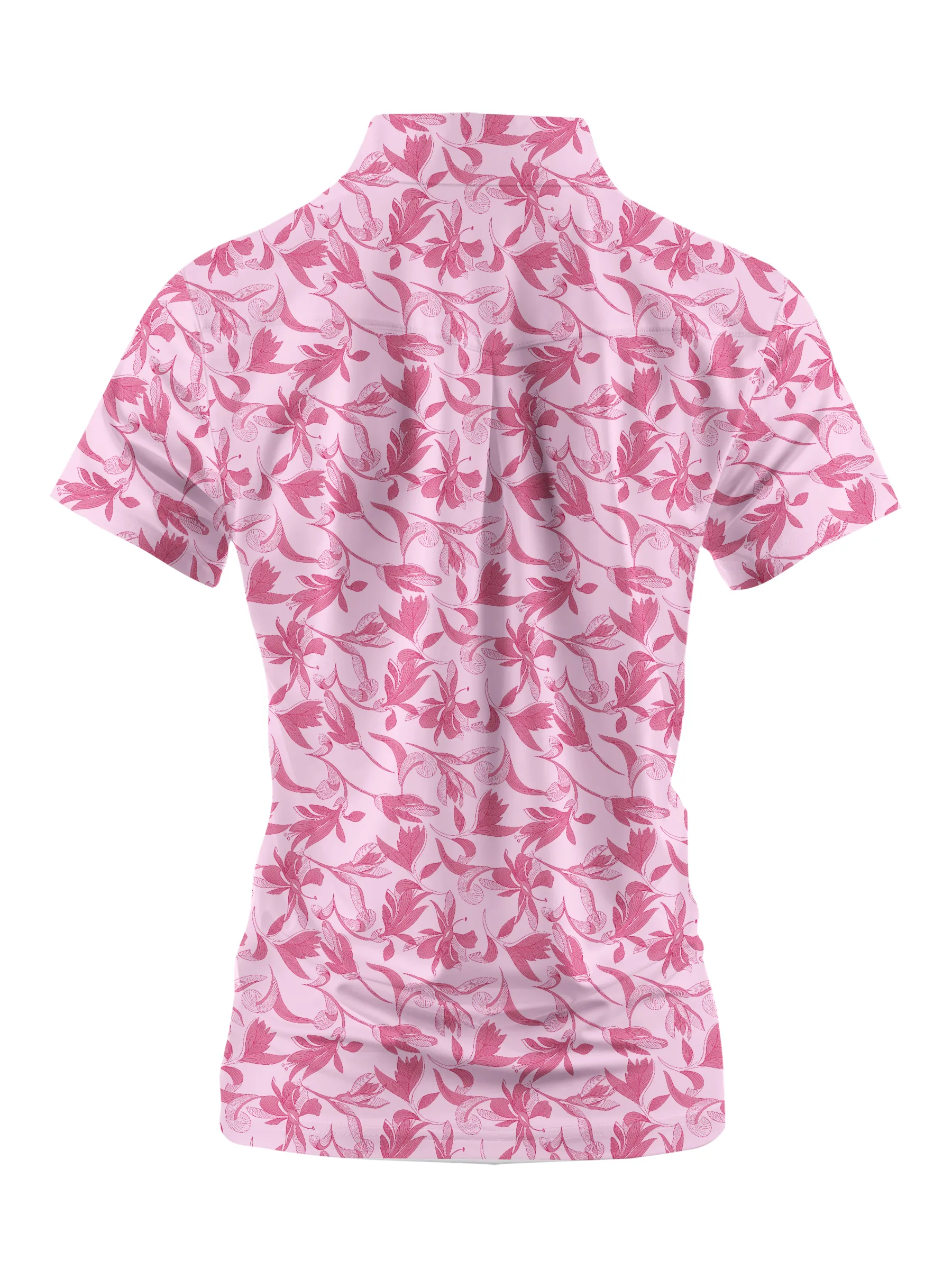 Cherryswing Blossom Print Golf Polo for Women