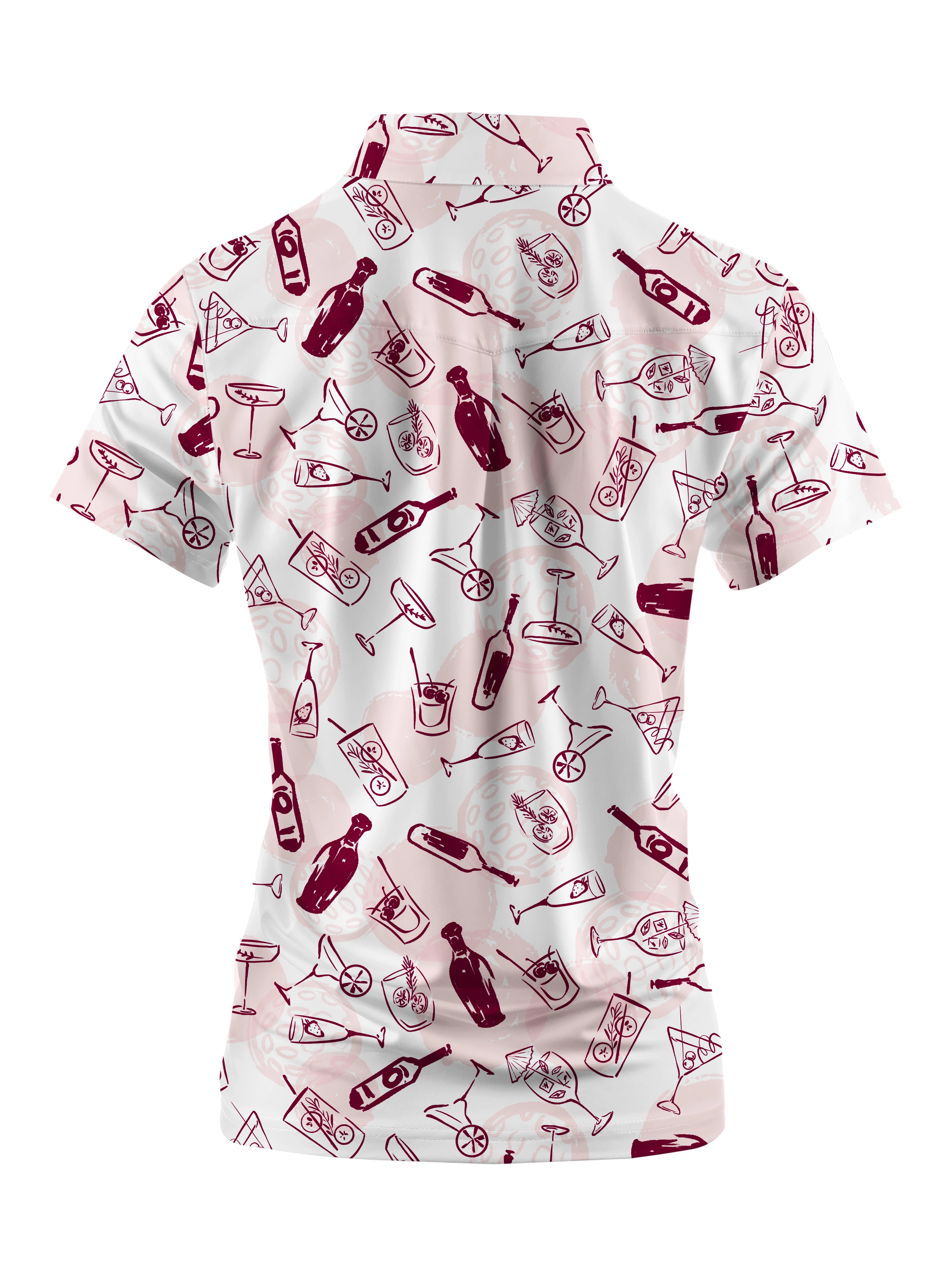 Cherryswing Women's American Flair Short Sleeve Polos