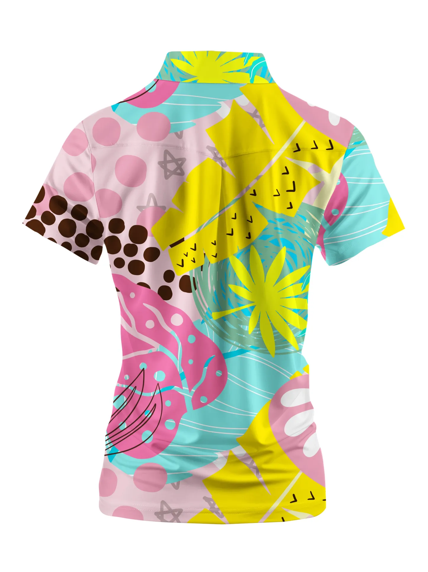 Cherryswing Women's Active Summer Short Sleeve Polos