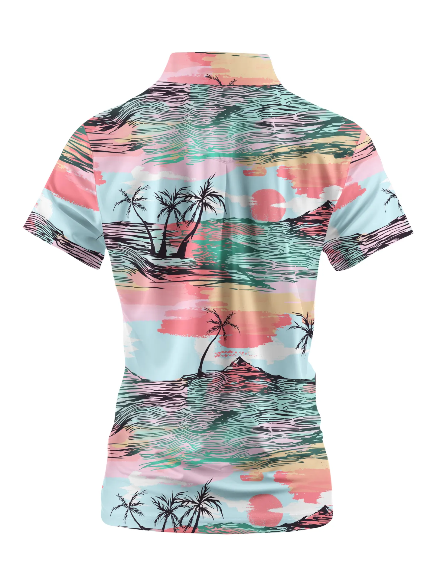 Cherryswing Women's Celebratory Atmosphere Short Sleeve Polos