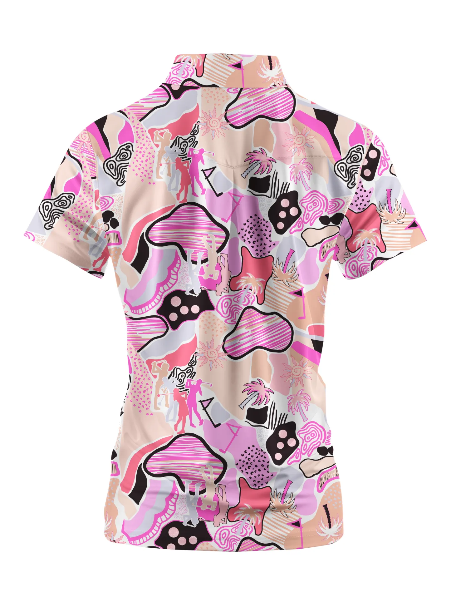 Cherryswing Women's Athlete Energy Short Sleeve Polos