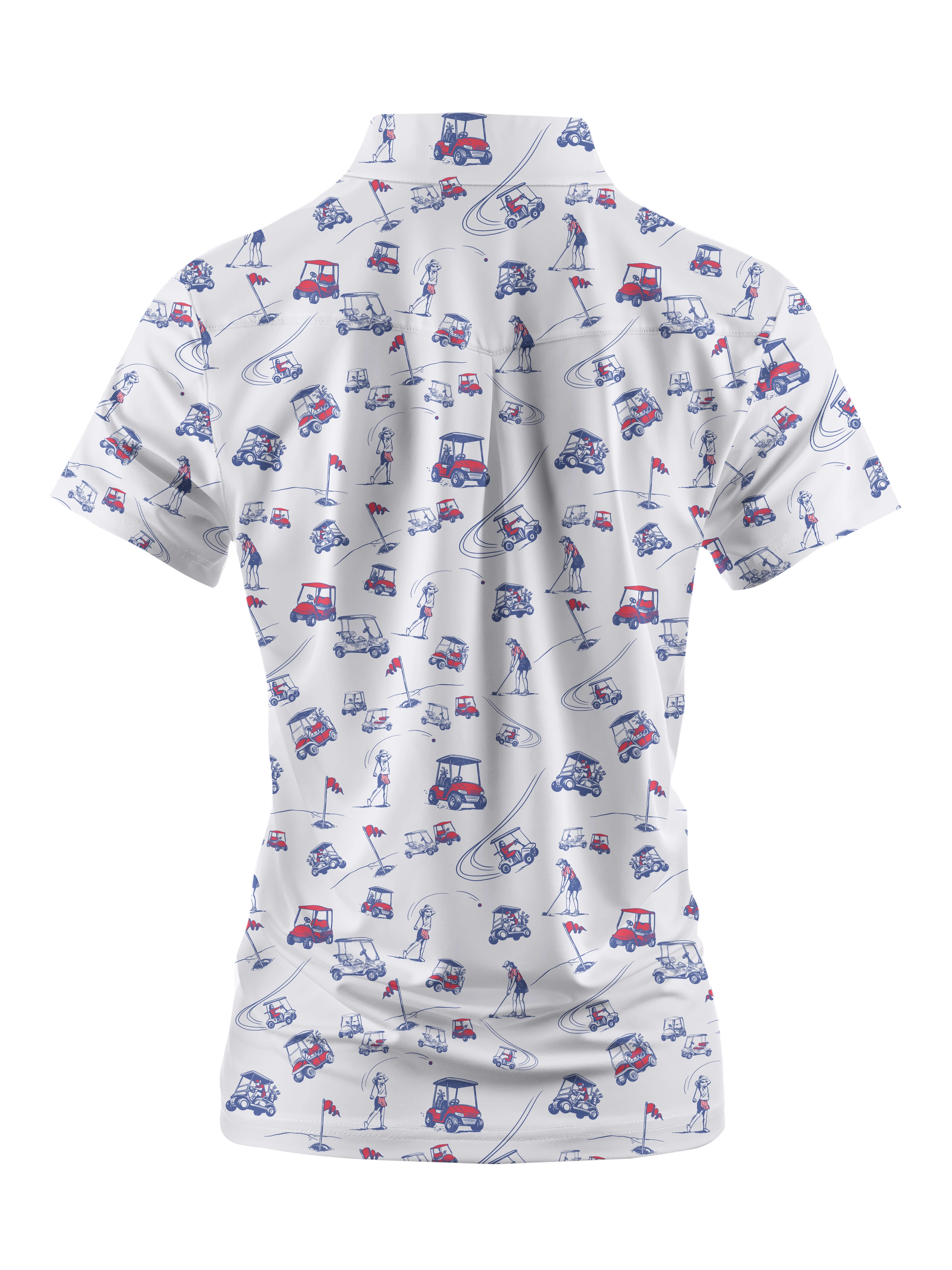 Cherryswing Women's Charm of Vintage Short Sleeve Polos