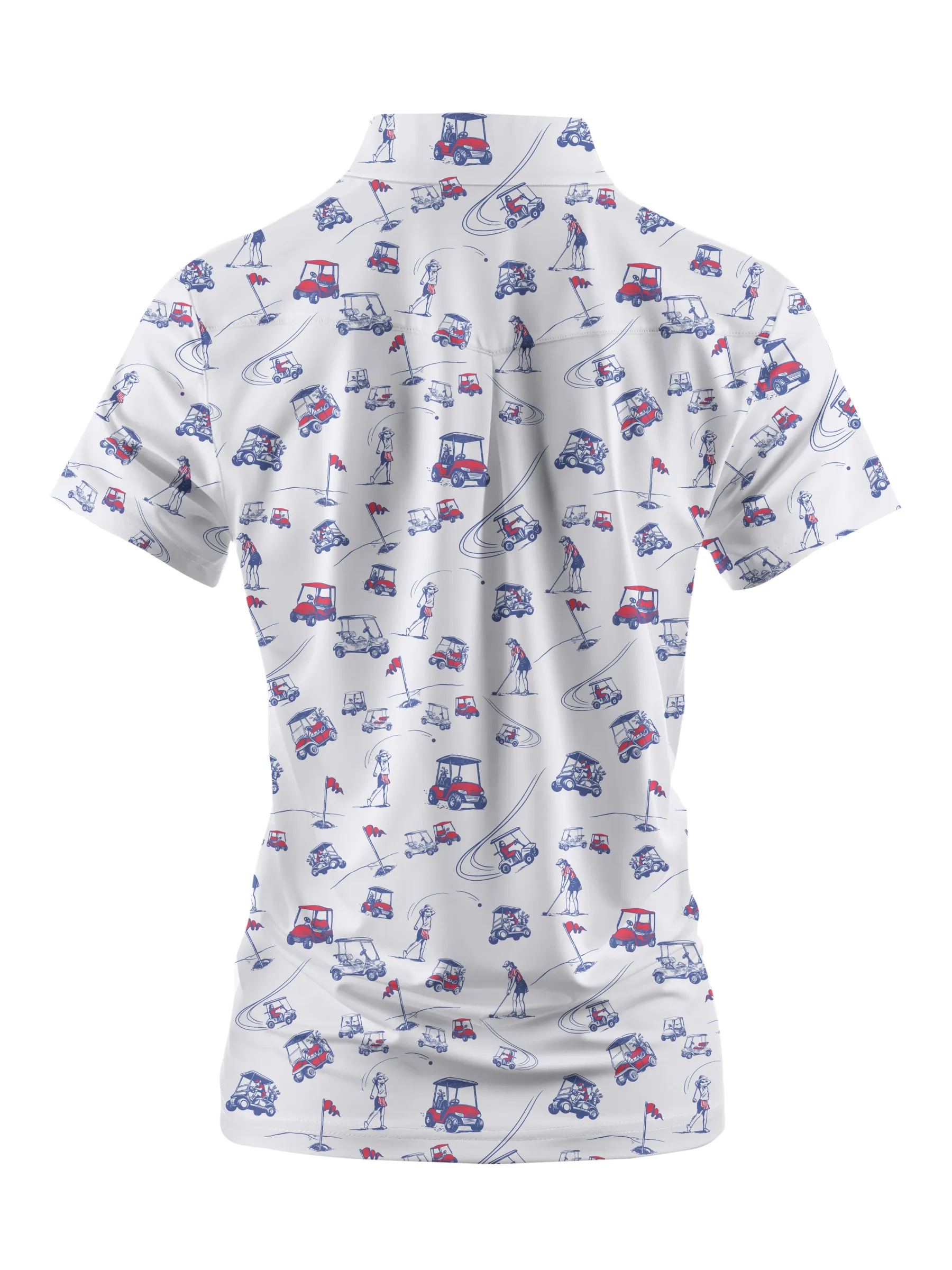 Cherryswing Women's Charm of Vintage Short Sleeve Polos