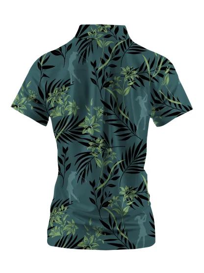 Cherryswing Women's Secluded Golf Course Short Sleeve Polos