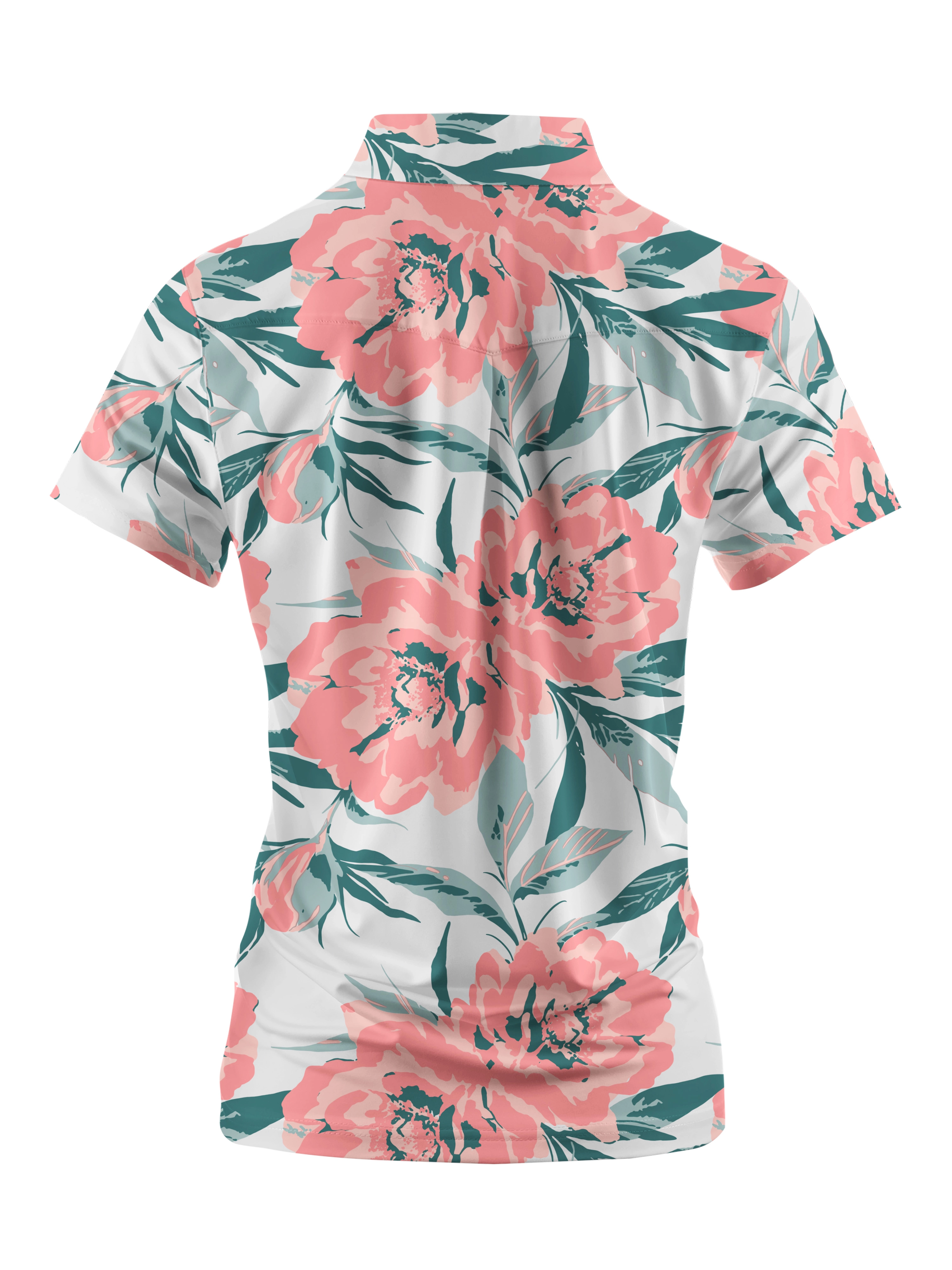 Cherryswing Women's Exuberance Of Nature Short Sleeve Polos