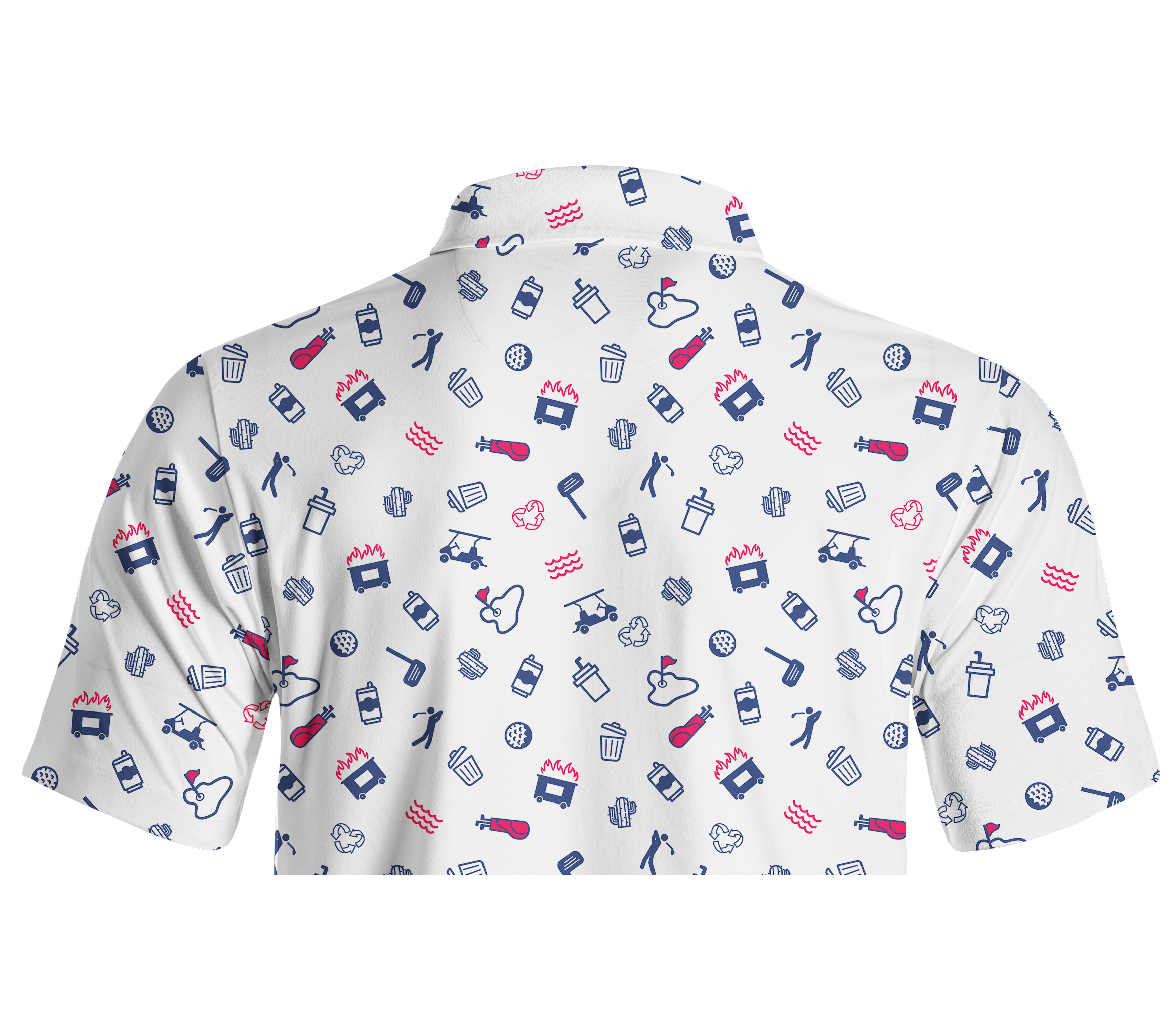 Cherryswing Joy Of The Game Men's Golf Short Sleeve Polos 