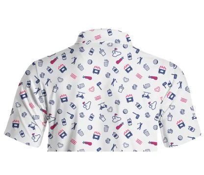 Cherryswing Joy Of The Game Men's Golf Short Sleeve Polos 