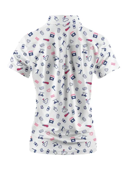 Cherryswing Women's Joy Of The Game Short Sleeve Polos