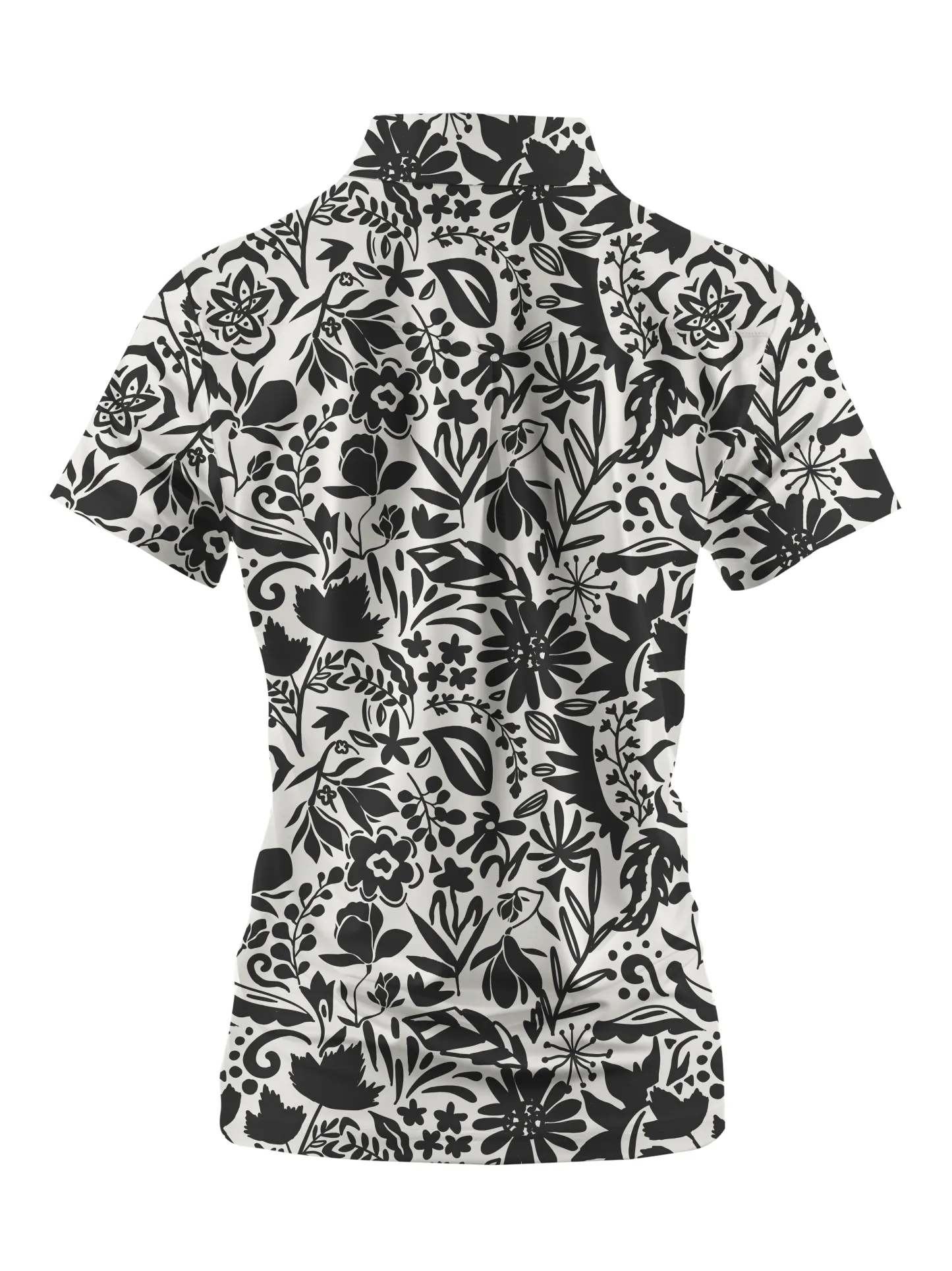 Cherryswing Women's Modern Twist Short Sleeve Polos