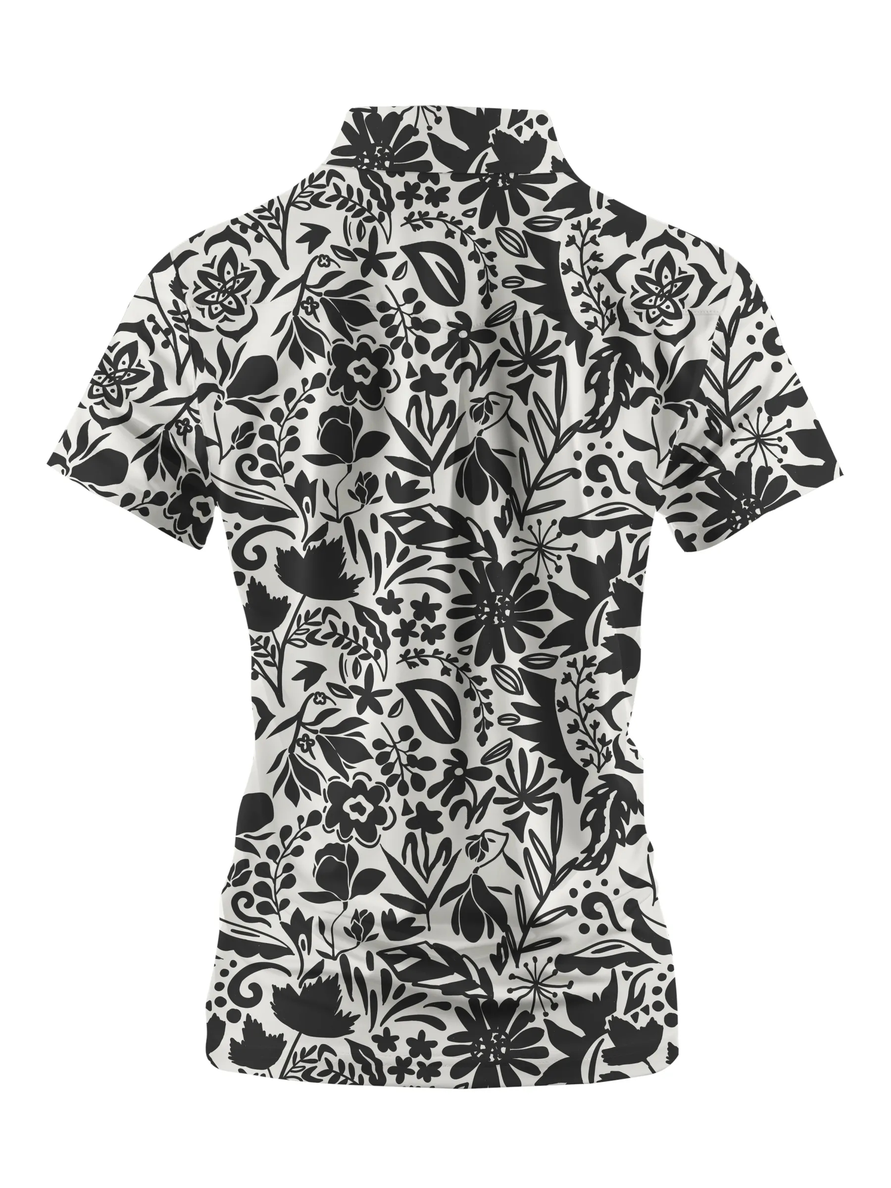 Cherryswing Women's Modern Twist Short Sleeve Polos