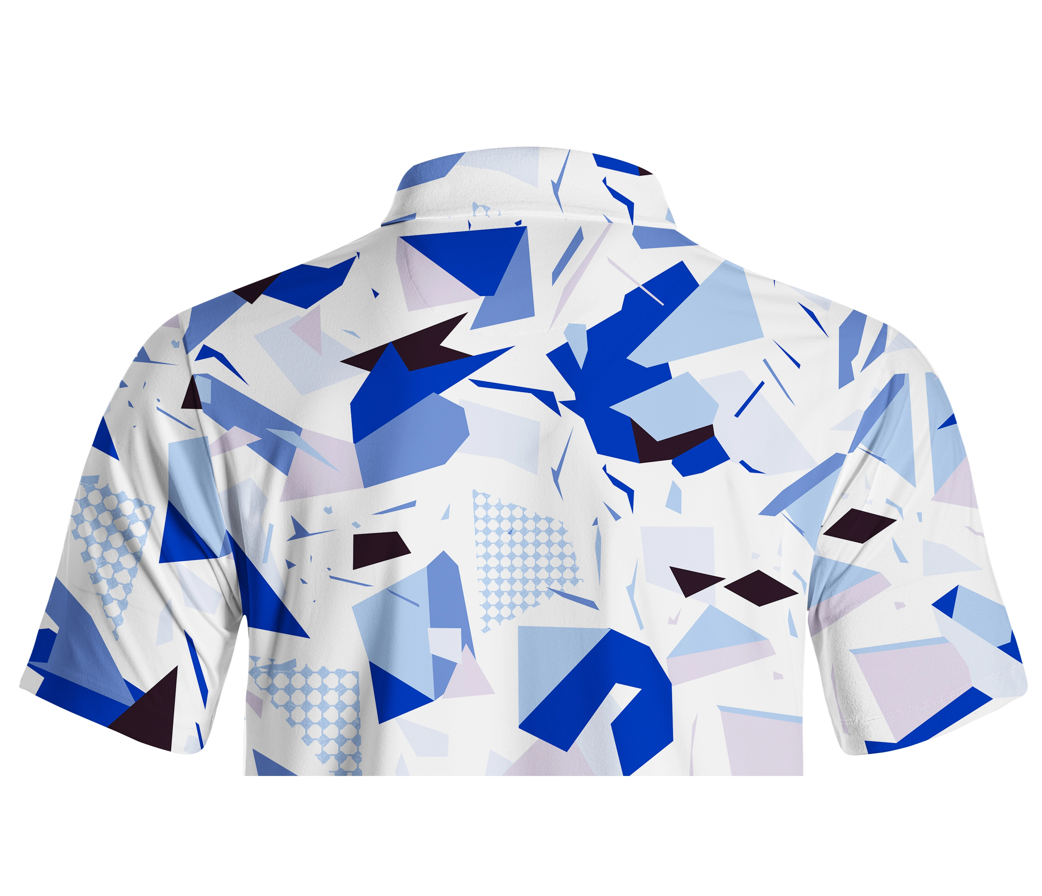 Cherryswing Abstract Art Men's Polo Shirt