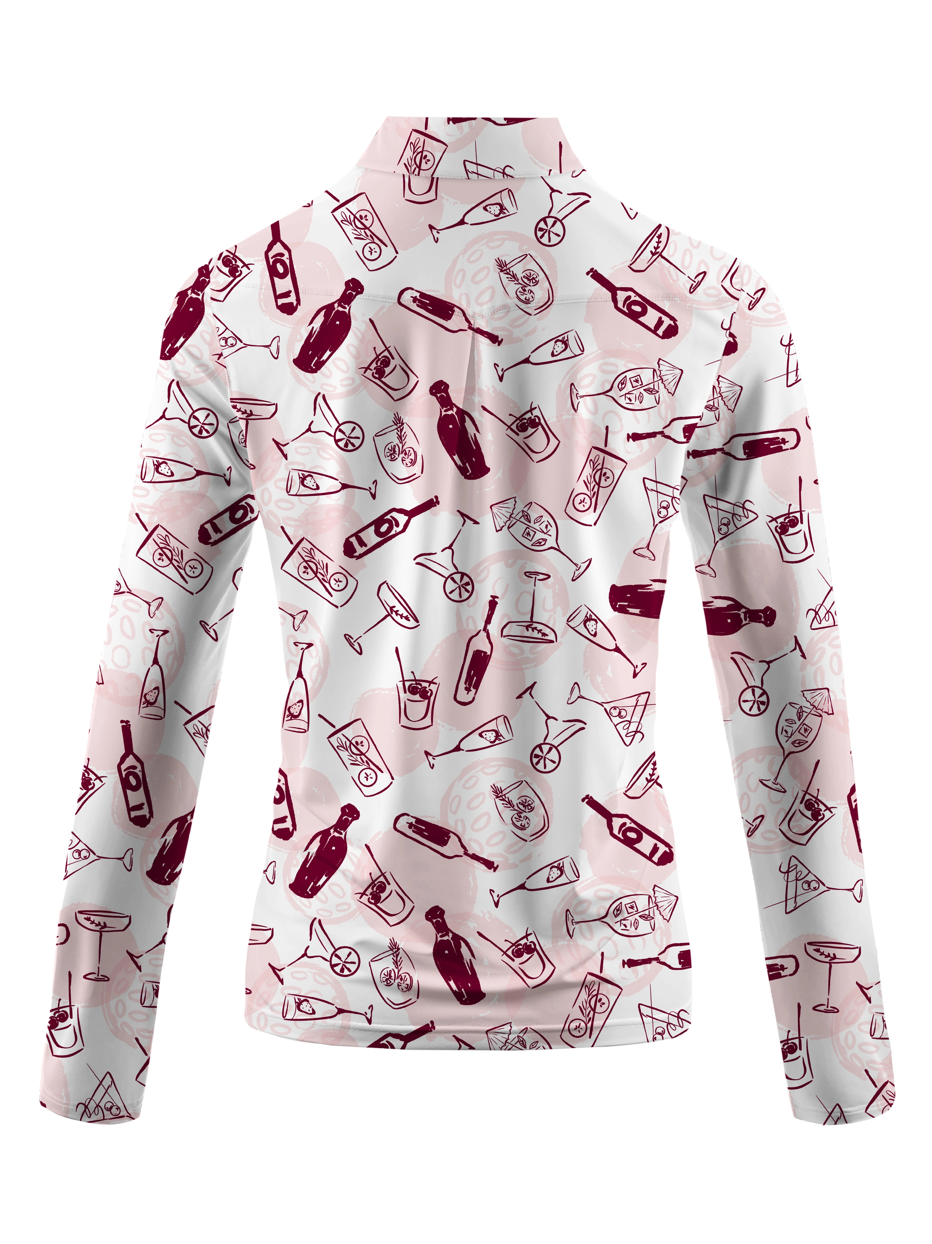 Cherryswing Women's Charm Golf Long Sleeve Polo Shirt