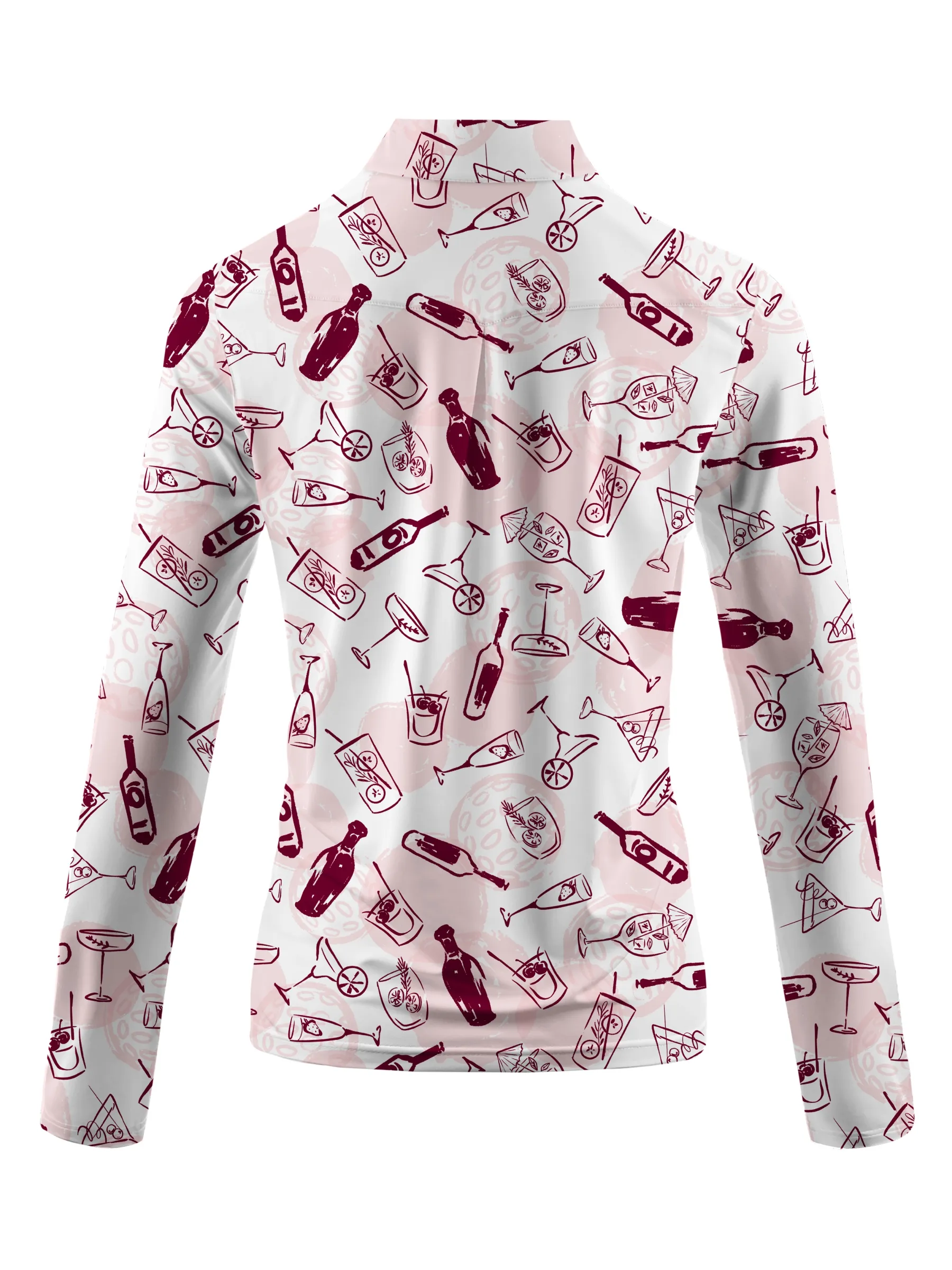 Cherryswing Women's Charm Golf Long Sleeve Polo Shirt