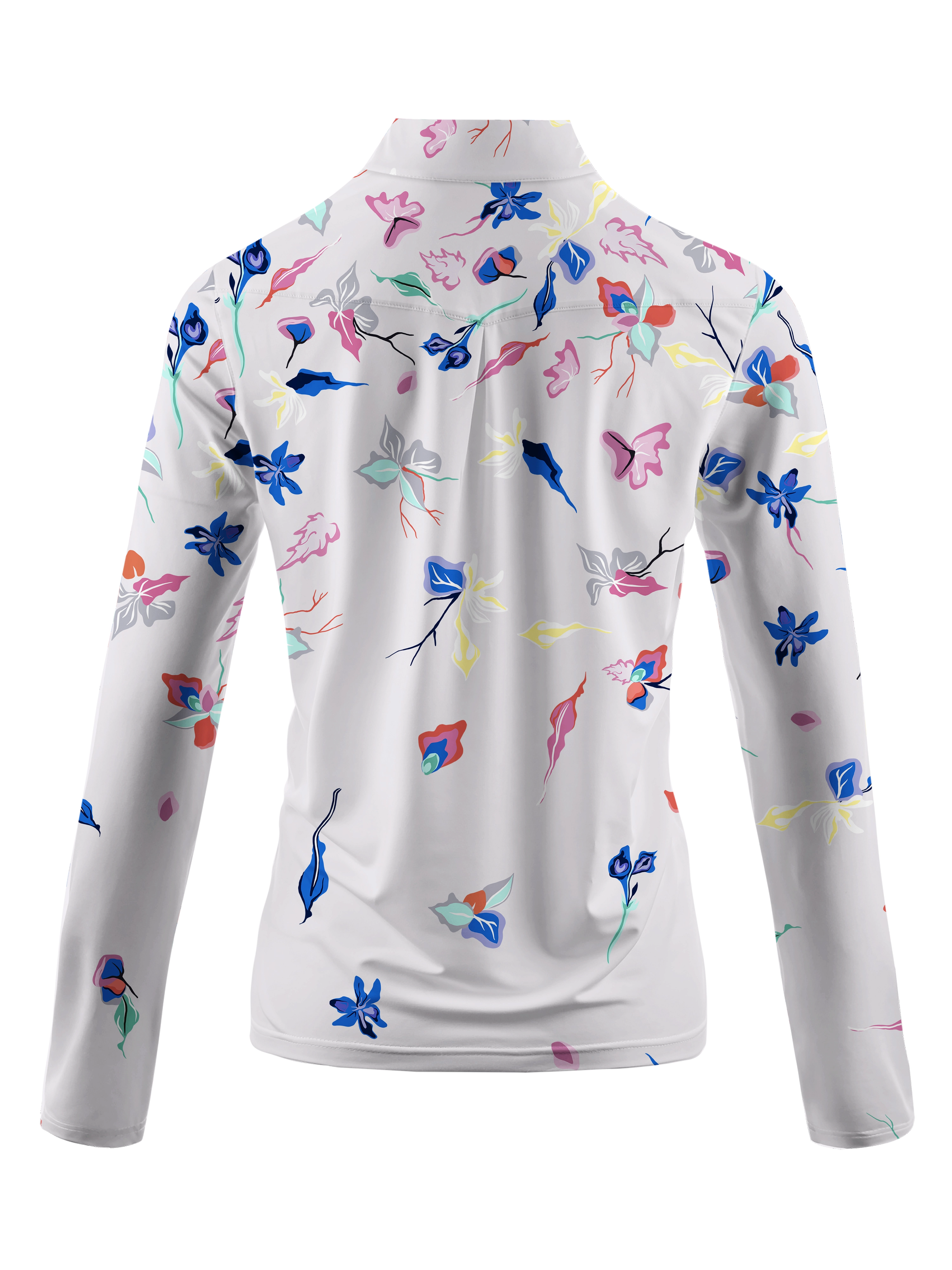 Cherryswing Women's Renewal and Growth Long Sleeve Polo Shirt