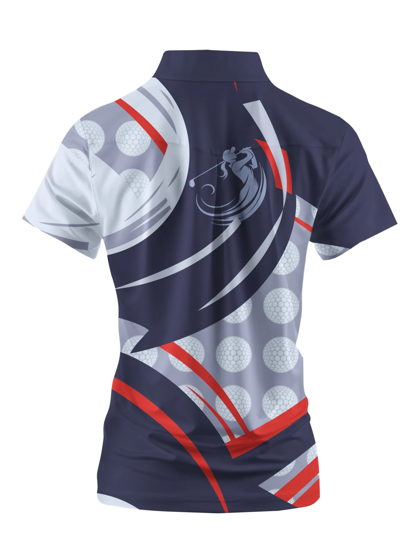 Cherryswing Women's Strength and Luck Short Sleeve Polos