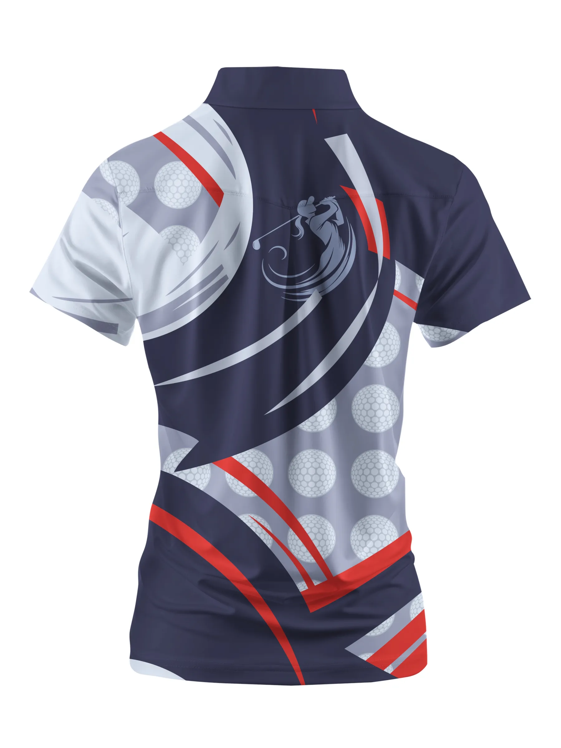 Cherryswing Women's Strength and Luck Short Sleeve Polos