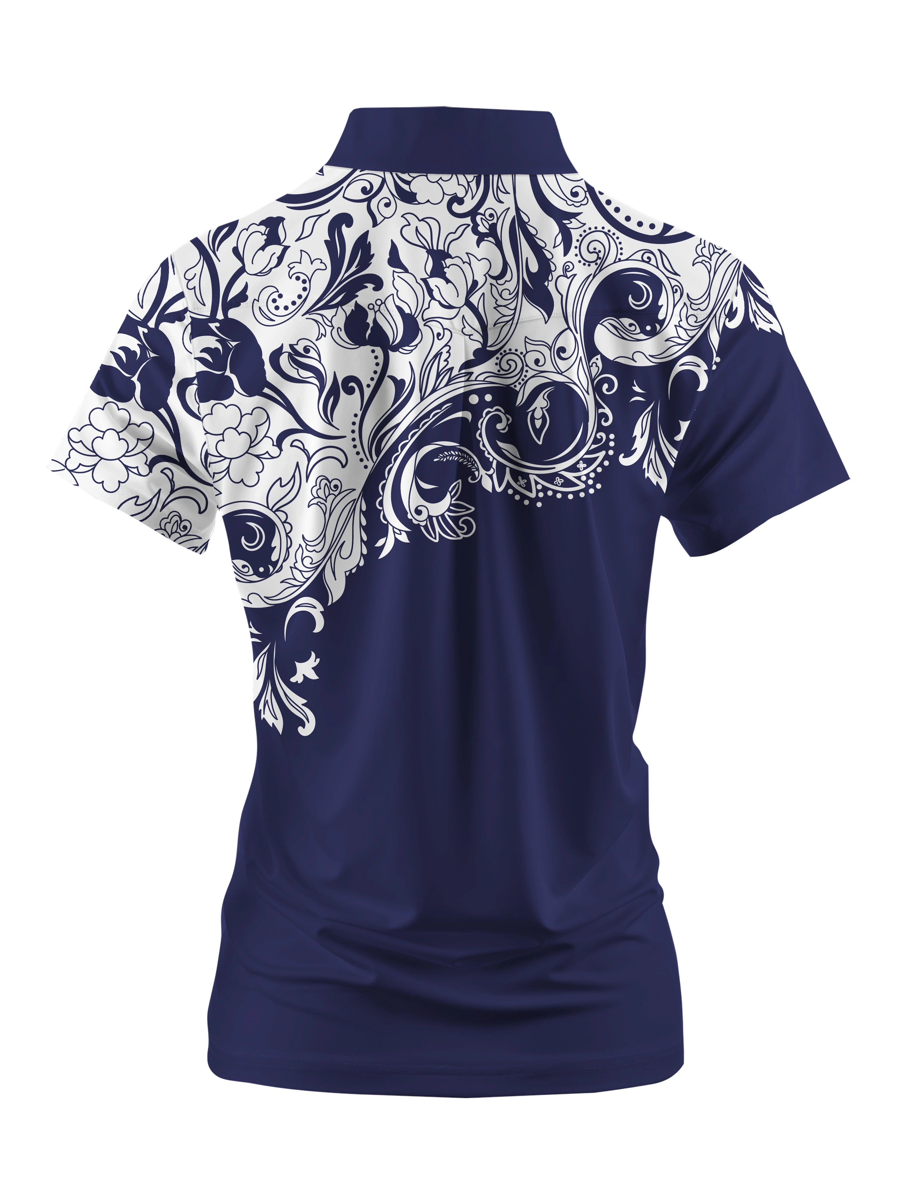 Cherryswing Women's Timeless Artistry Short Sleeve Polos