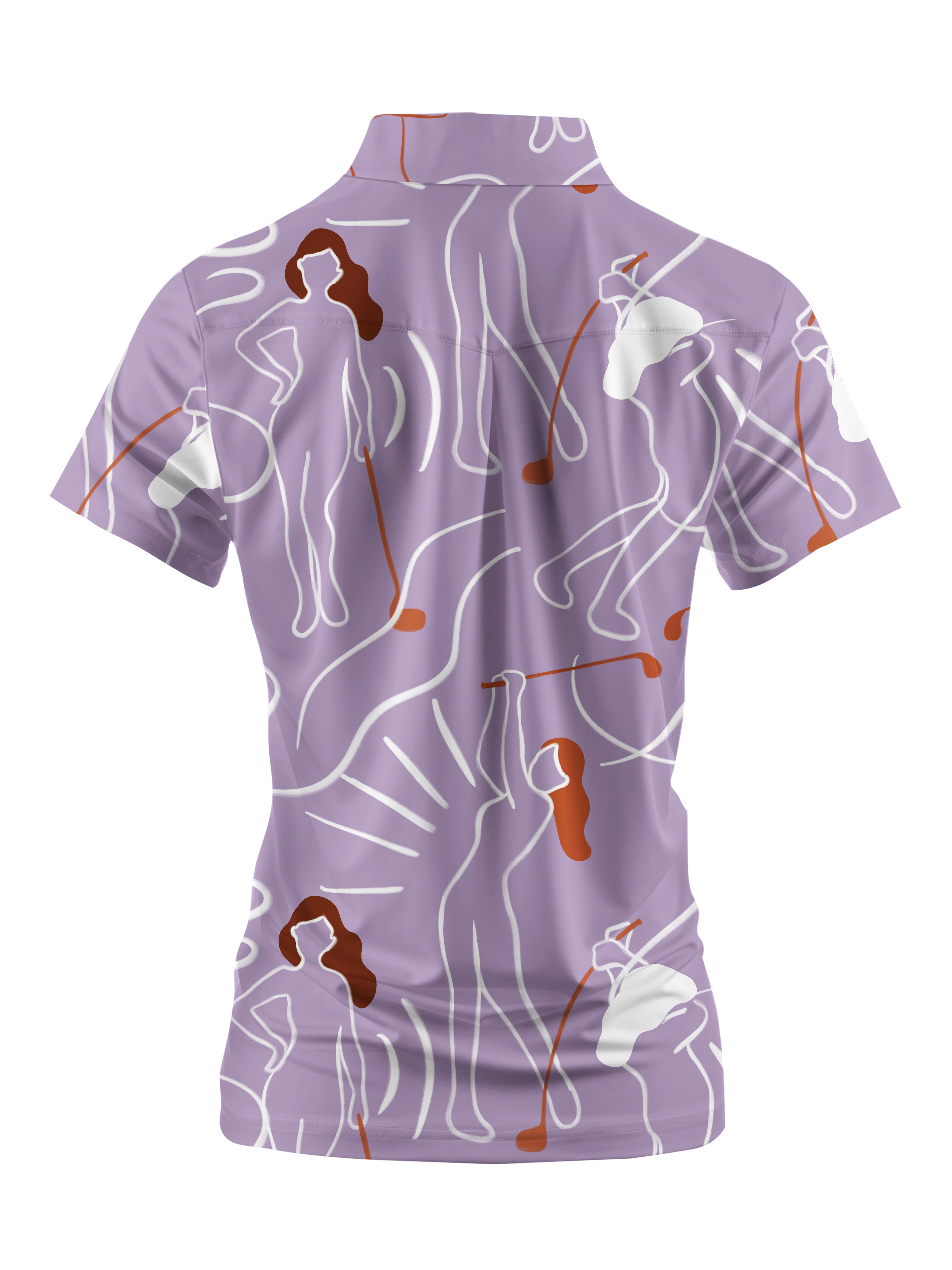 Cherryswing Women's Traditional Attire Short Sleeve Polos