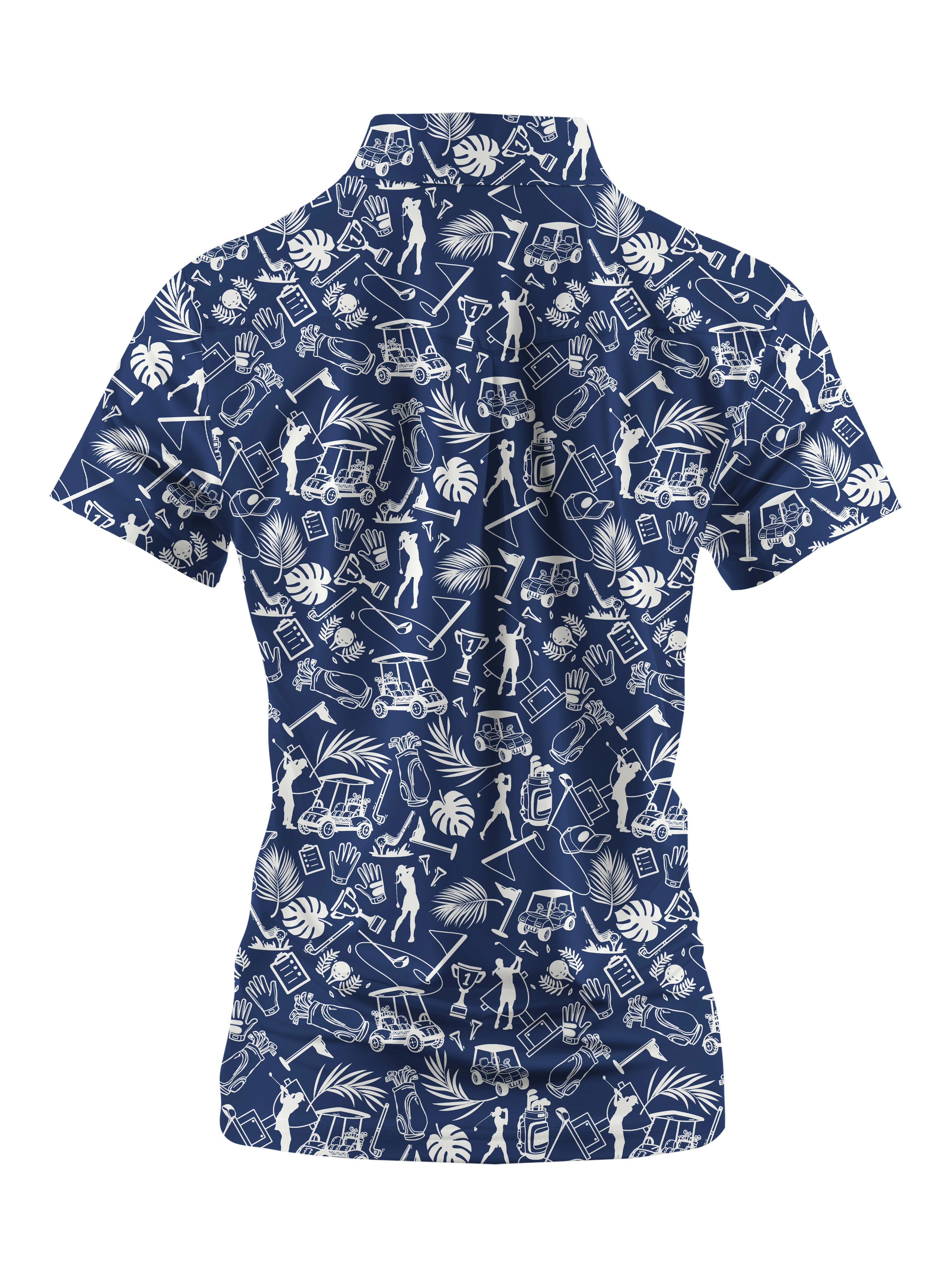 Cherryswing Women's Energy of Golf Short Sleeve Polos