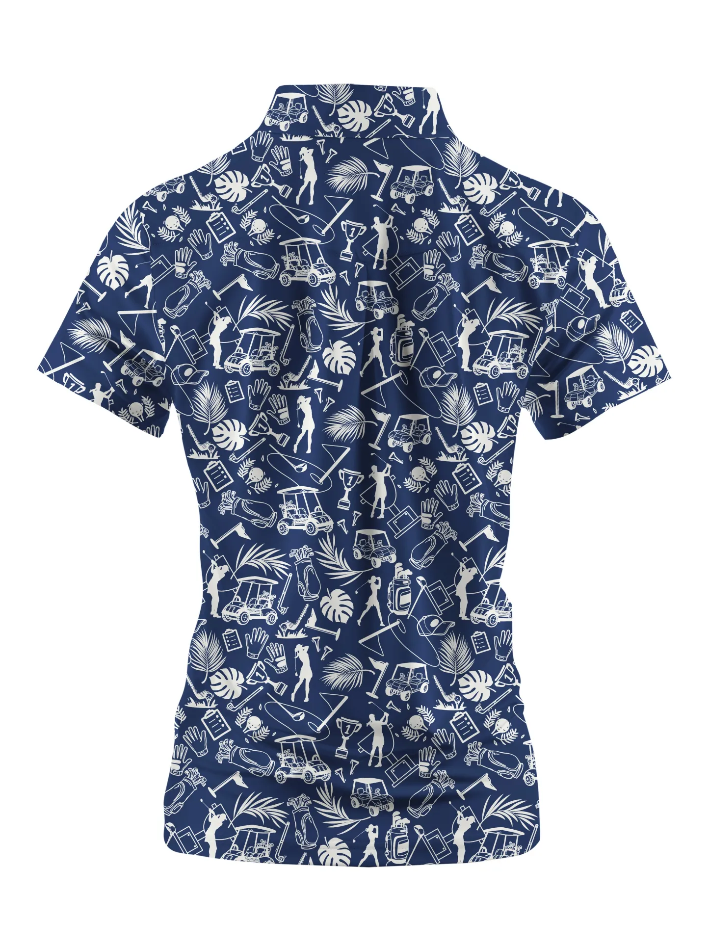 Cherryswing Women's Energy of Golf Short Sleeve Polos