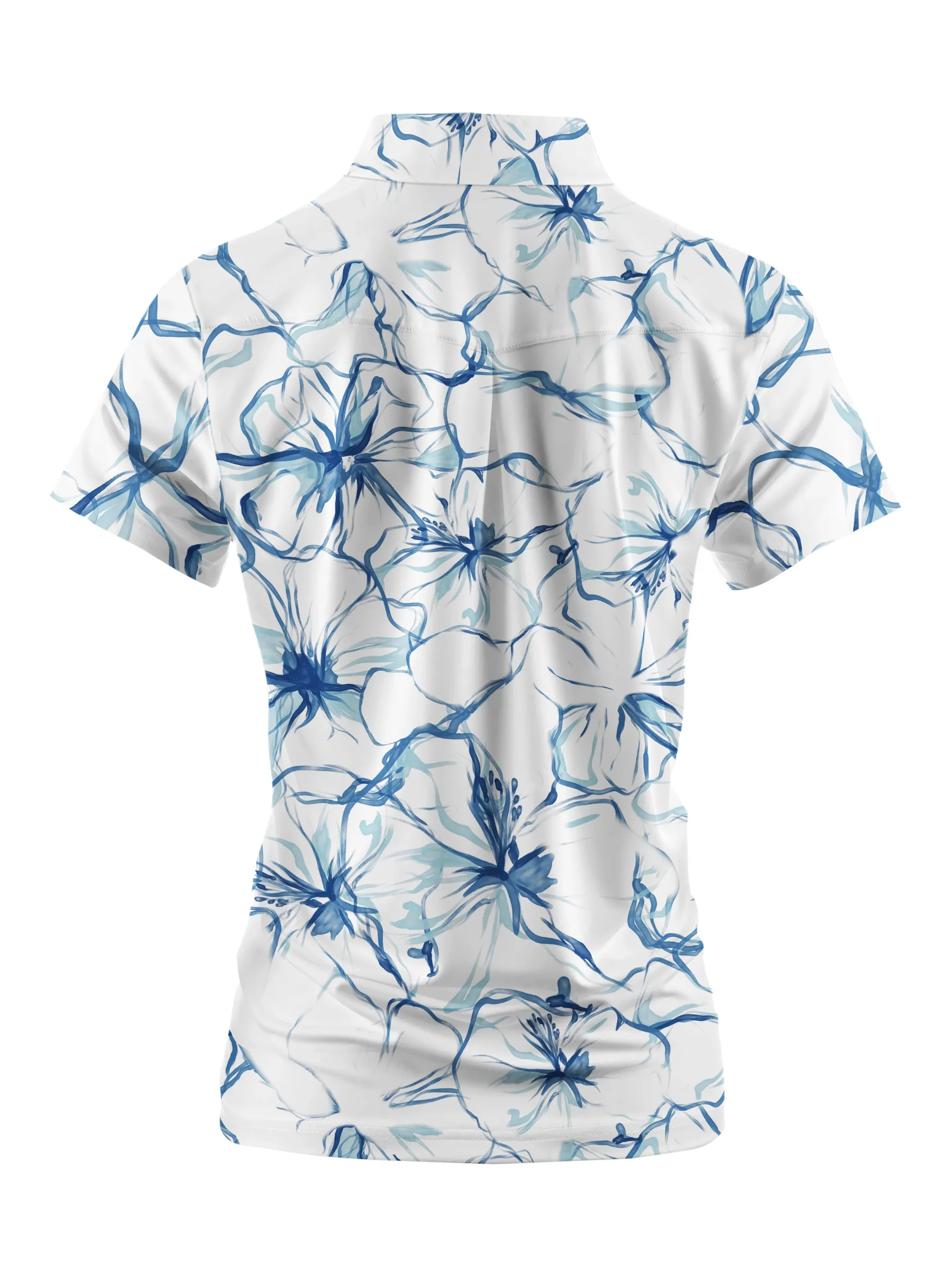 Cherryswing Women's Lush Golf Greens Short Sleeve Polos