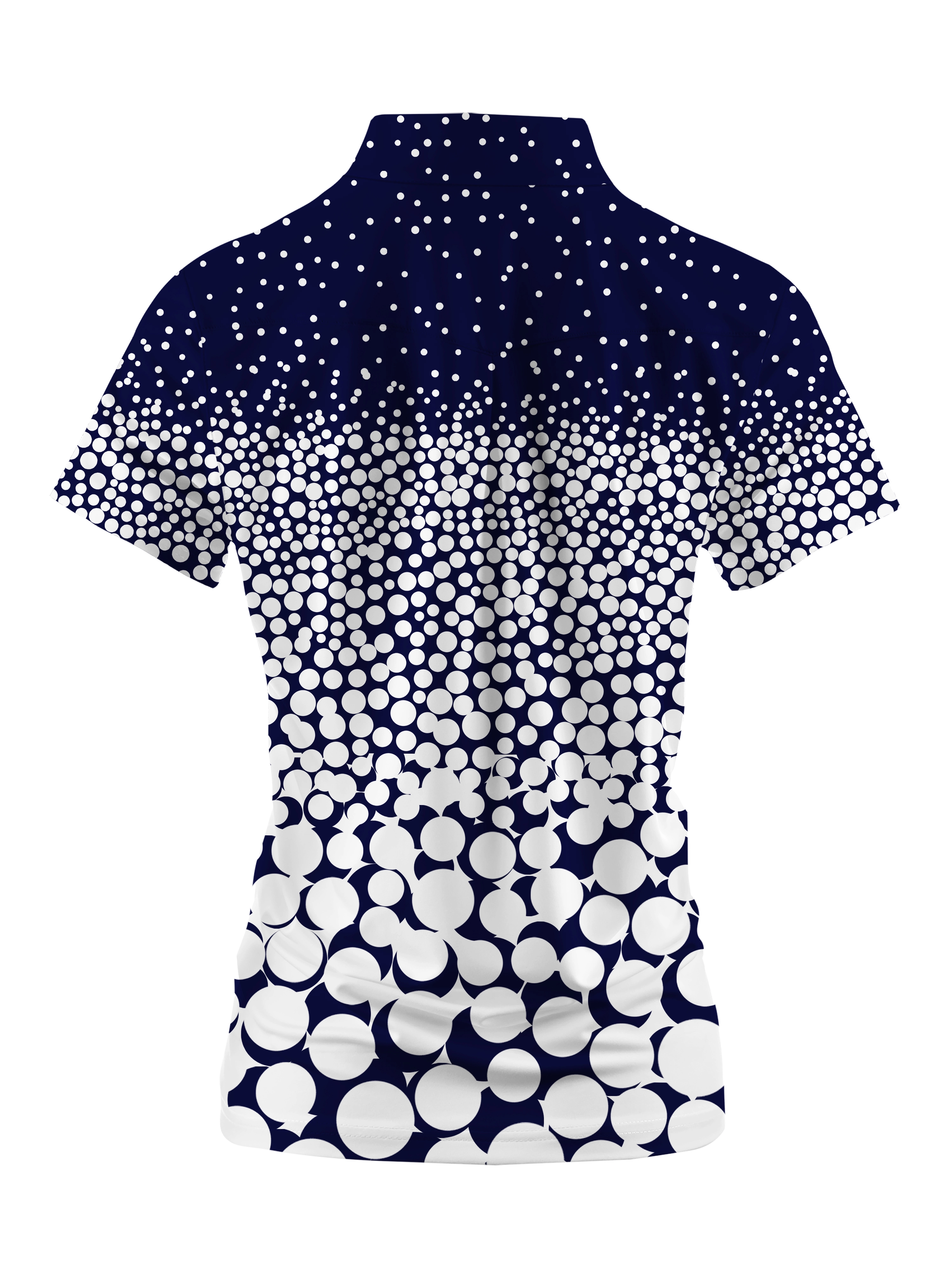 Cherryswing Women's Vivid Floral Short Sleeve Polos