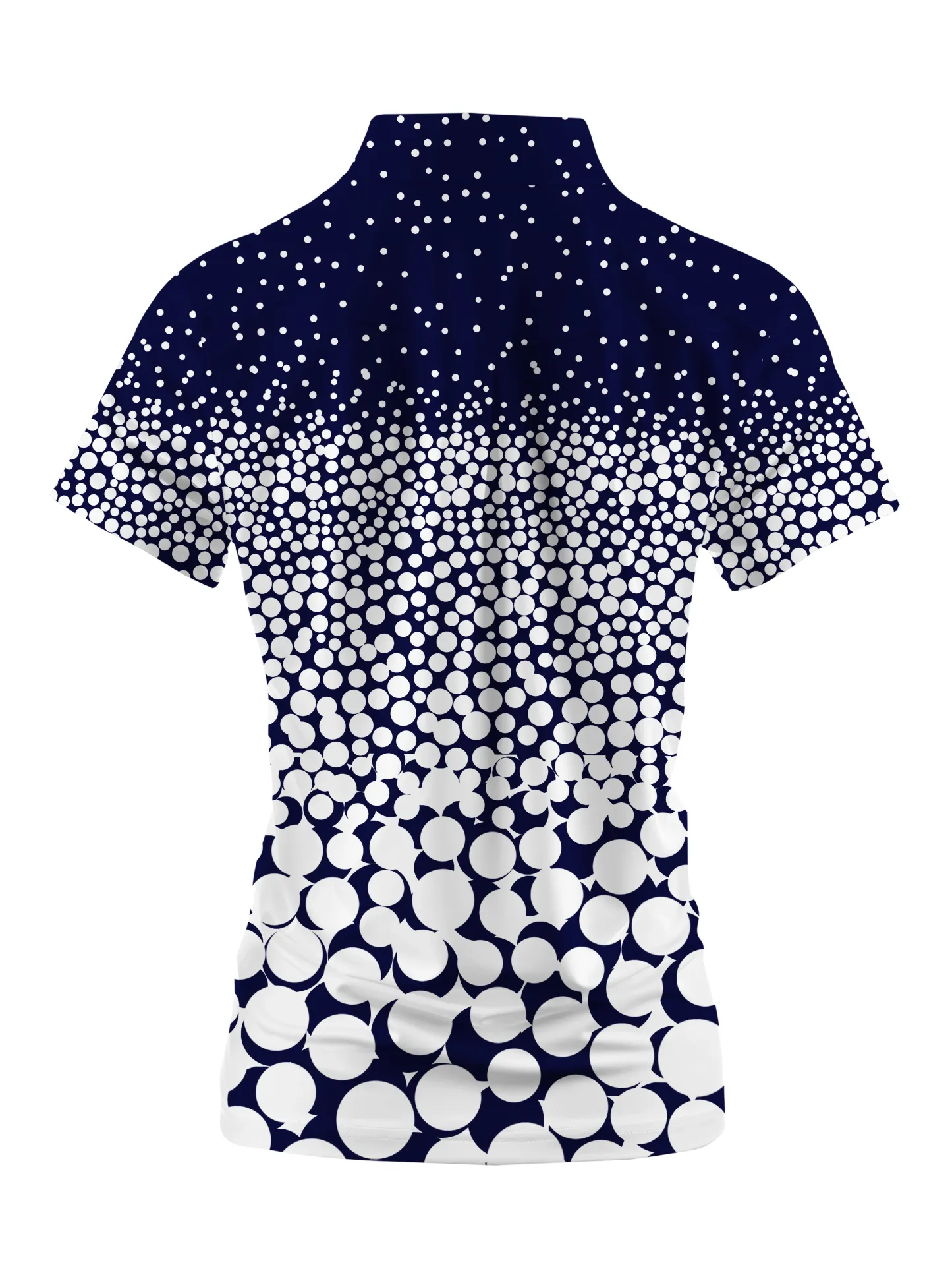 Cherryswing Women's Vivid Floral Short Sleeve Polos