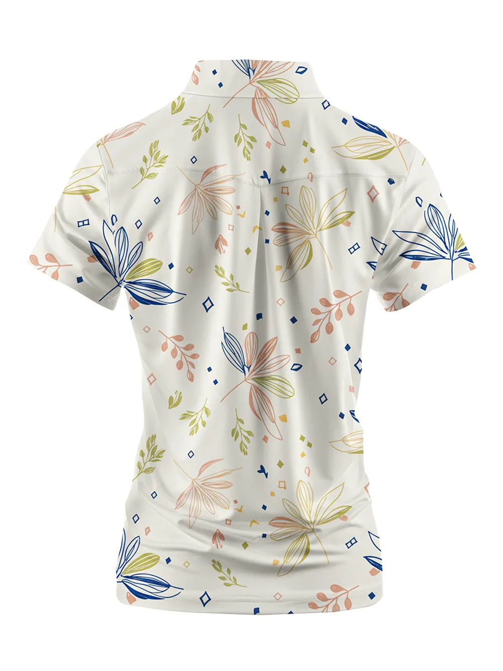 Cherryswing Women's Botanica Bloom Short Sleeve Polos