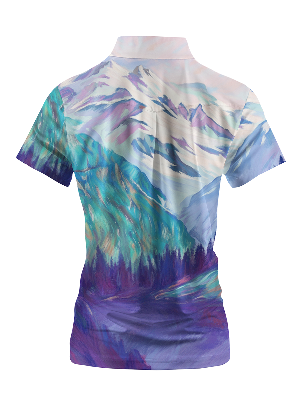 Cherryswing Women's Alpine Dusk Short Sleeve Polos
