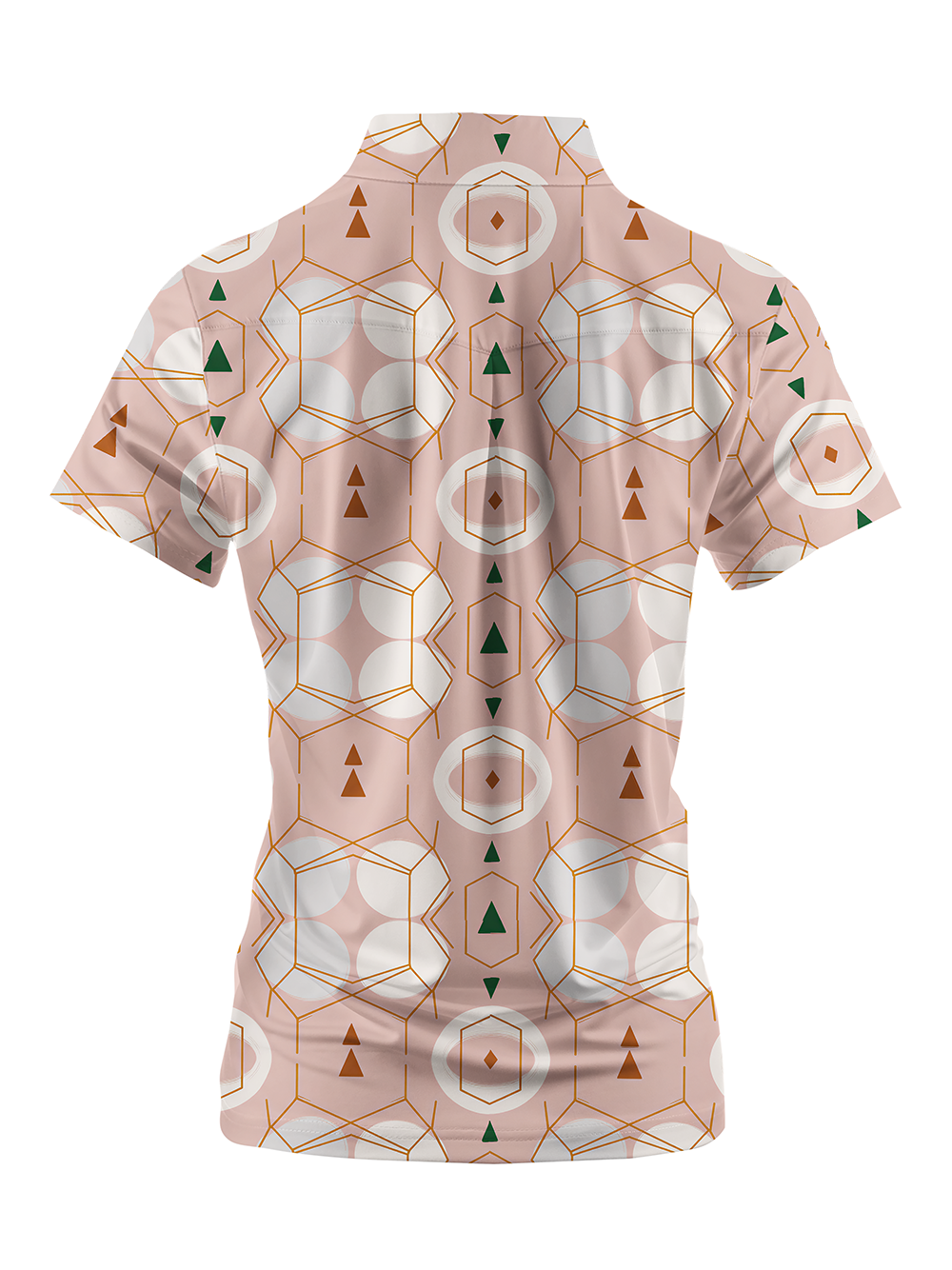 Cherryswing Women's Terra Geo Short Sleeve Polos