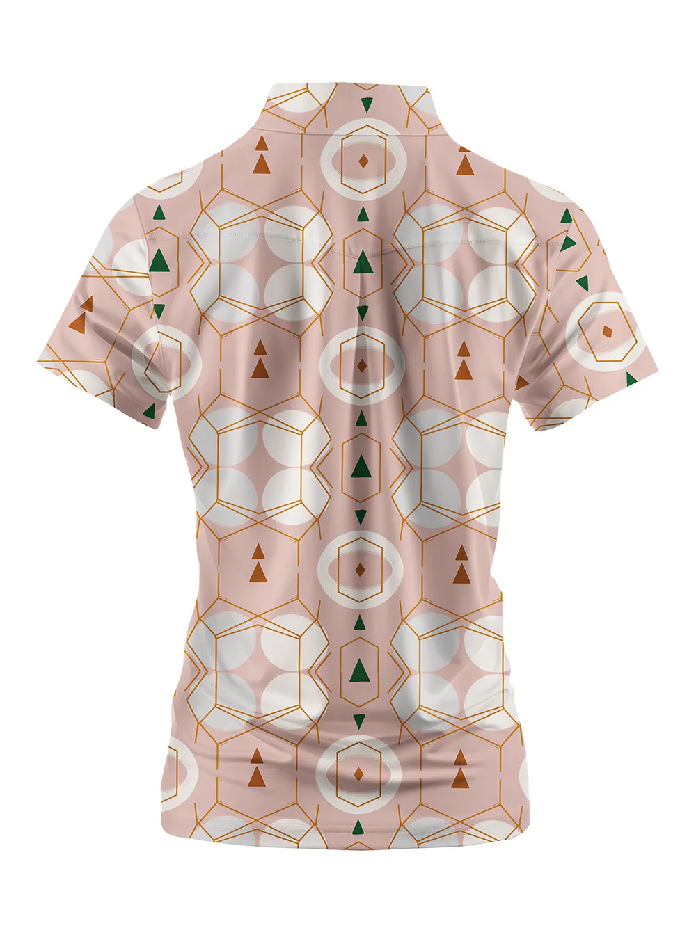 Cherryswing Women's Terra Geo Short Sleeve Polos