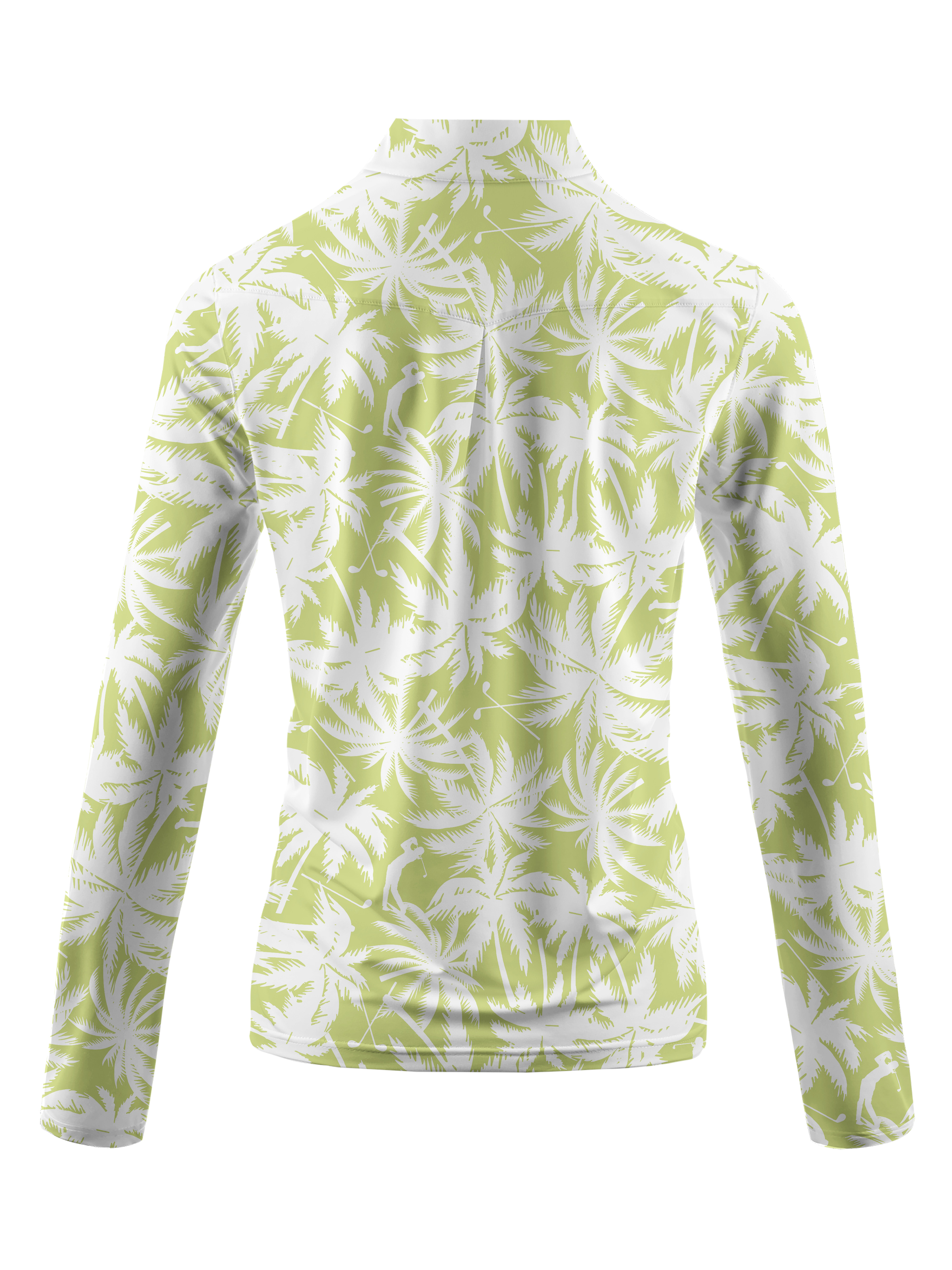 Cherryswing Women's Long Sleeve Stand Collar Golf Polo Shirt