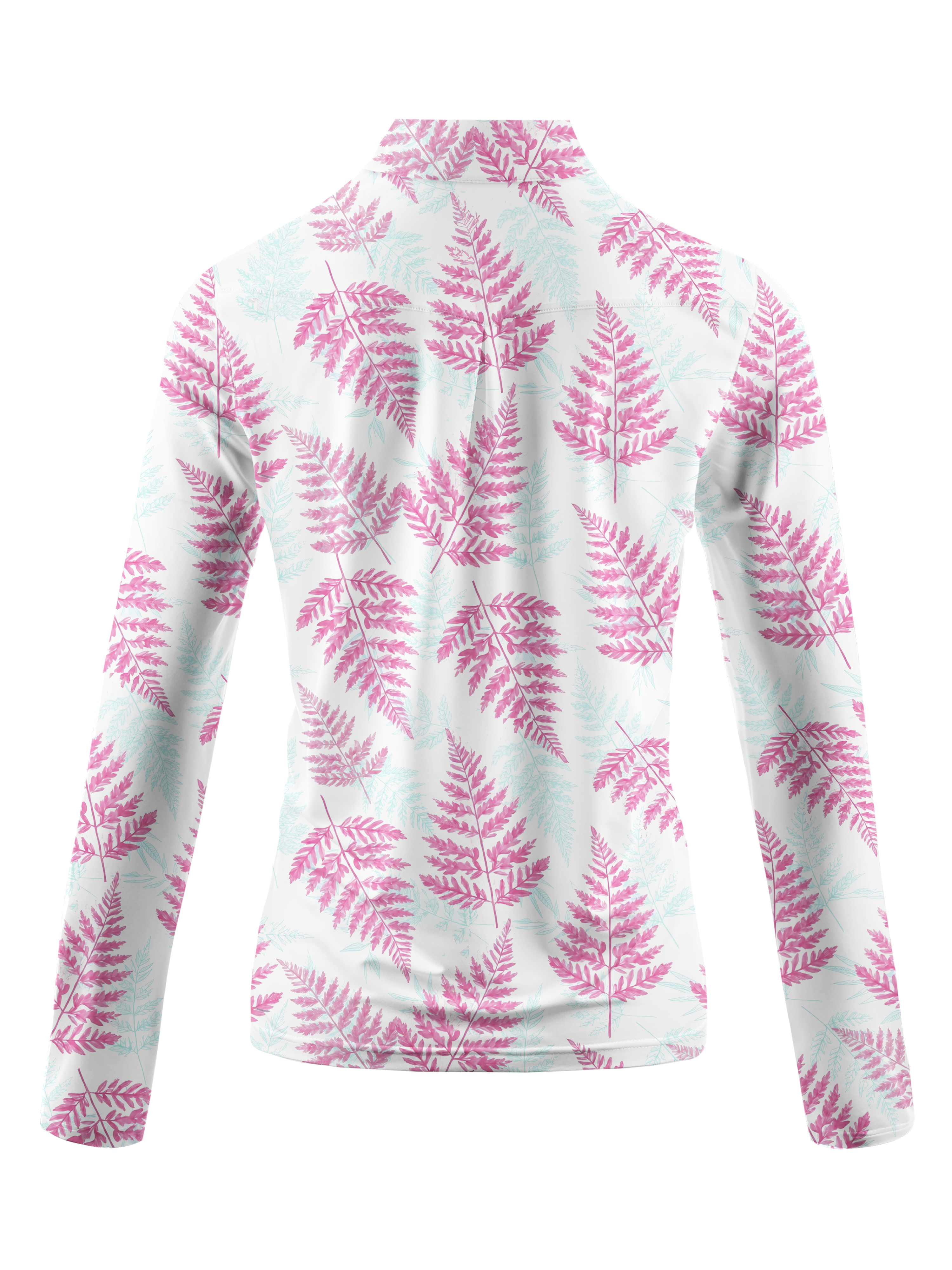 Cherryswing Women's Fern Canopy Long Sleeve Golf Shirt