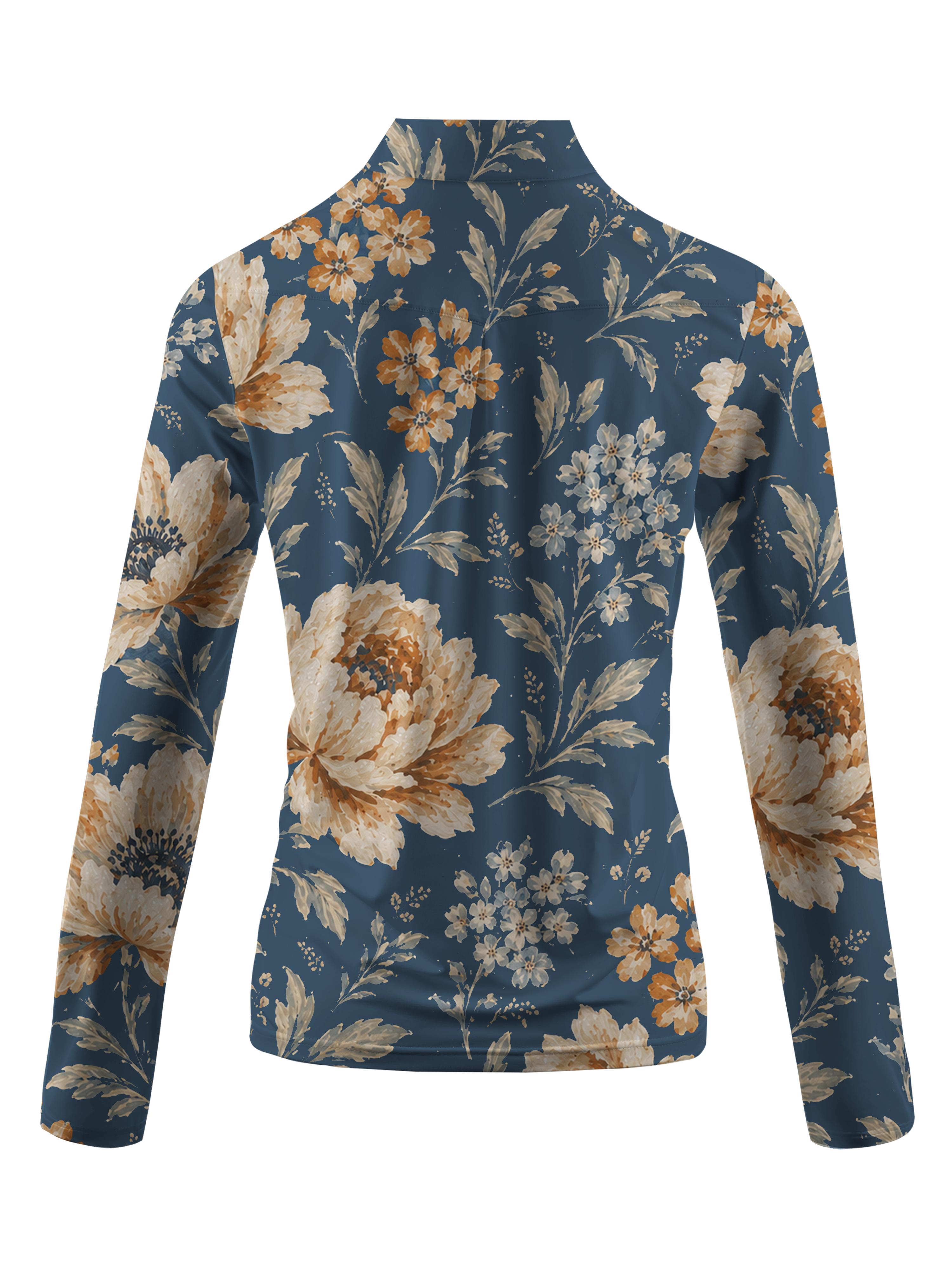 Cherryswing Women's Heritage Bloom Long Sleeve Golf Shirt