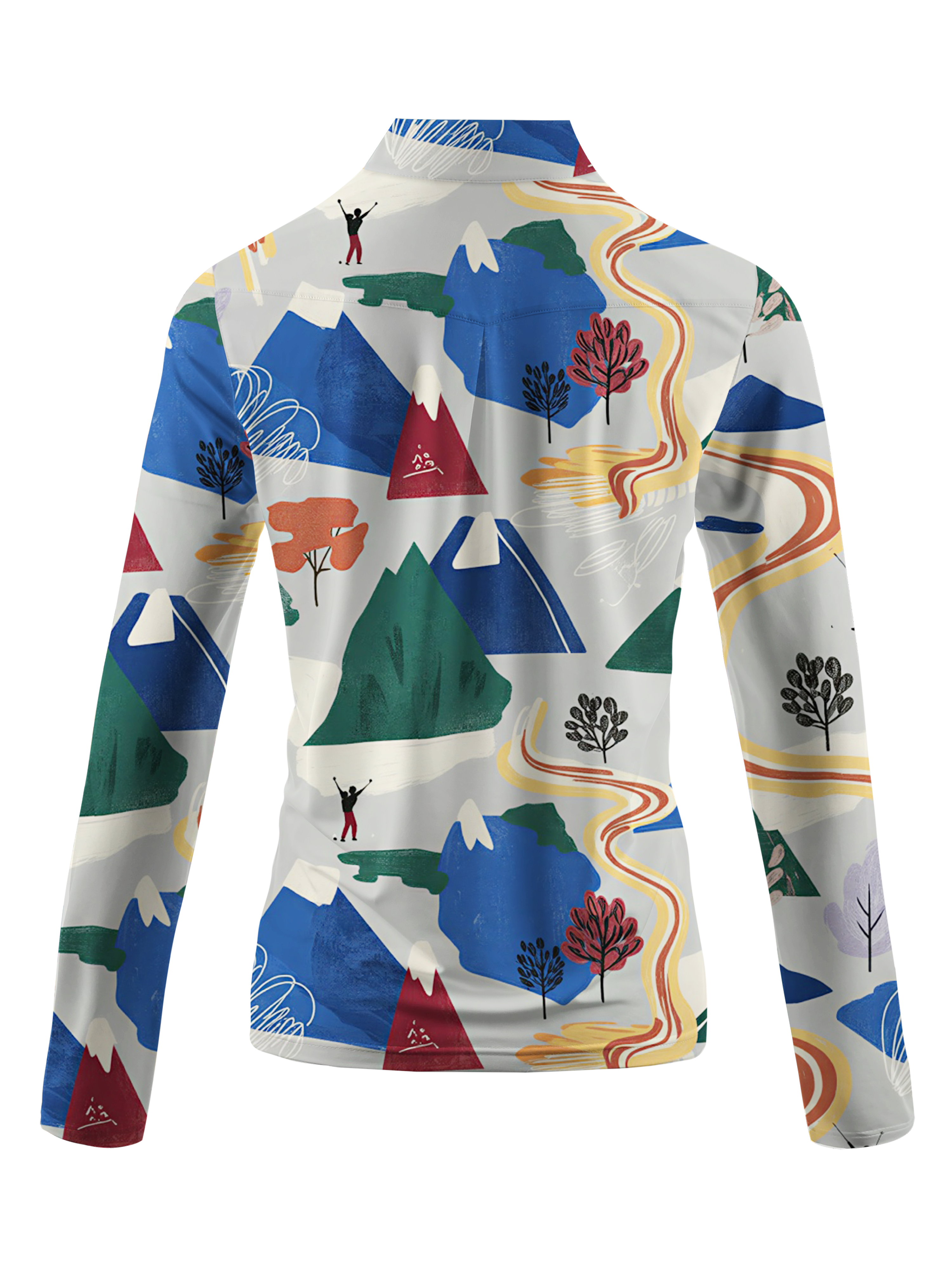 Cherryswing Women's Mountain Vista Long Sleeve Golf Shirt