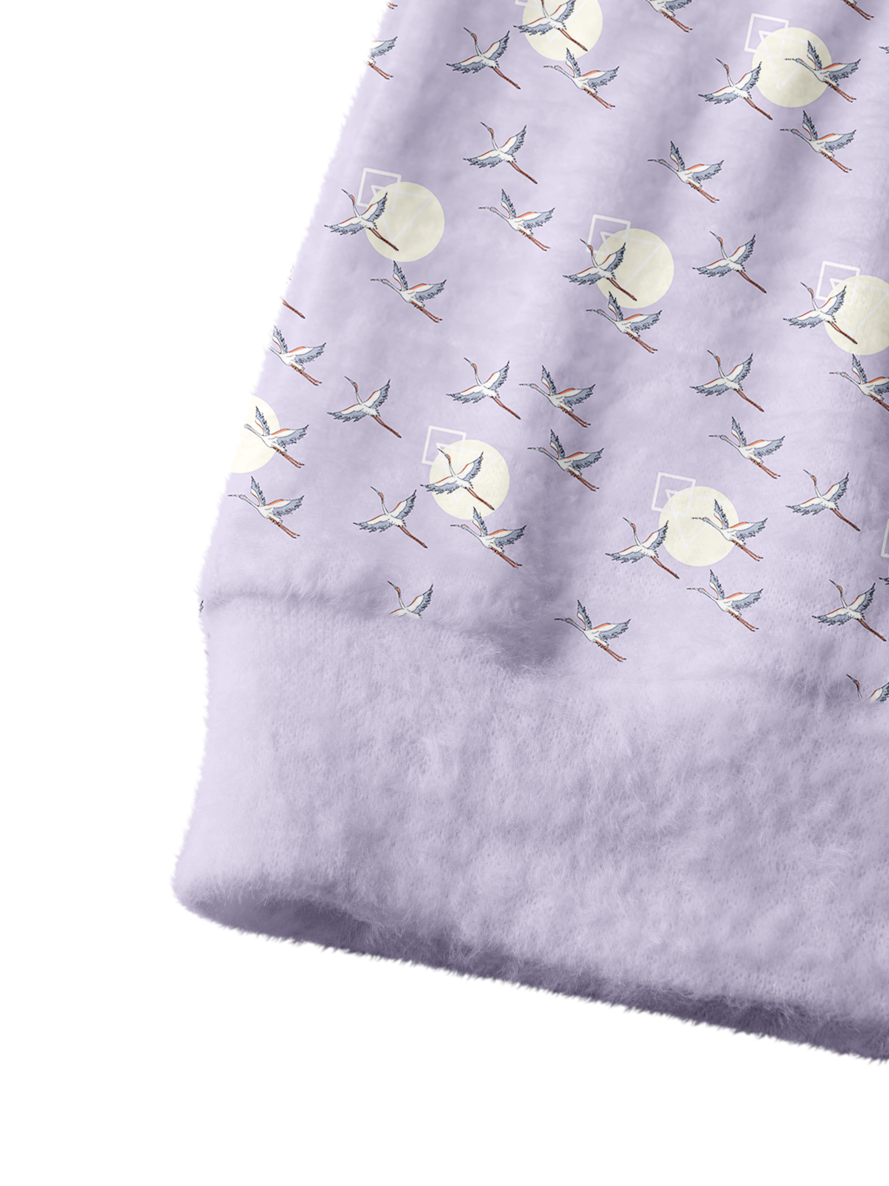 Cherryswing Women's Birdie Flight Fuzzy Knit Golf Cardigan