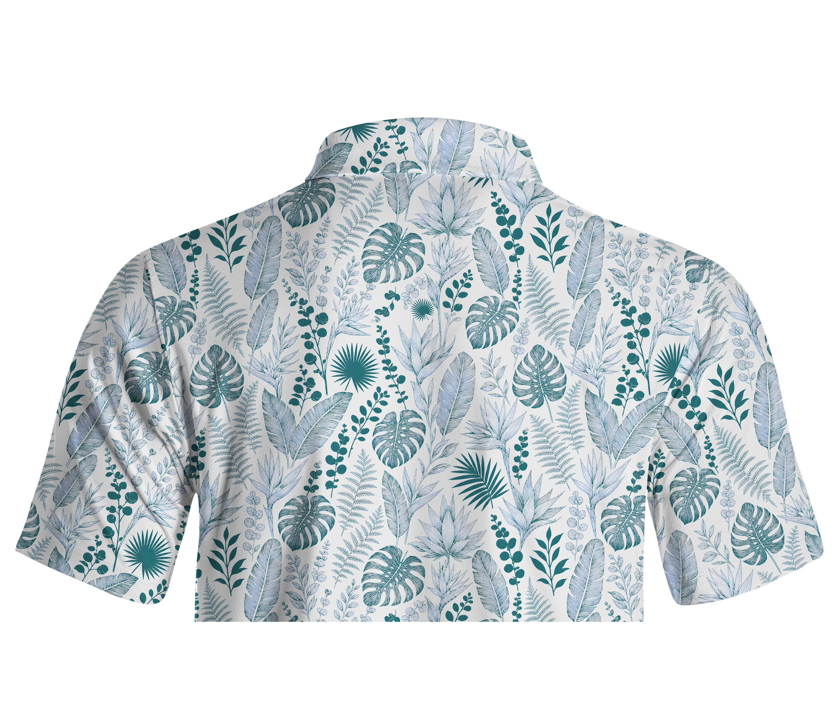 Cherryswing Tropical Leaf Men's Polo Shirt