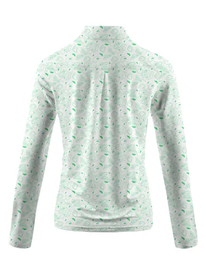 Cherryswing Women's Long Sleeve Golf Polo Shirt