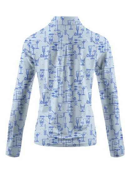 Cherryswing Women's Golf Long Sleeve Polo Shirt