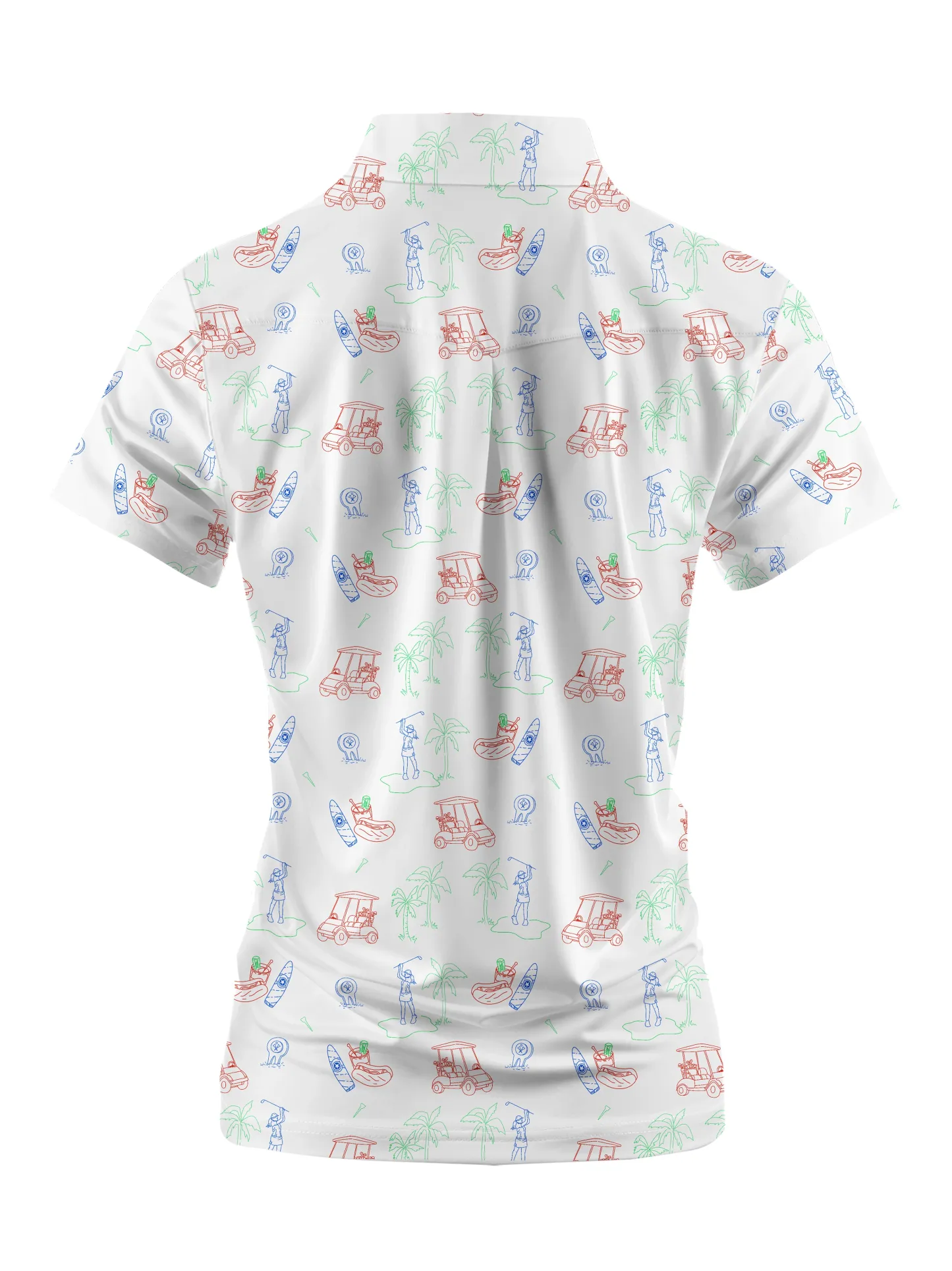 Cherryswing Women's Golf Course Short Sleeve Golf Polo Shirt