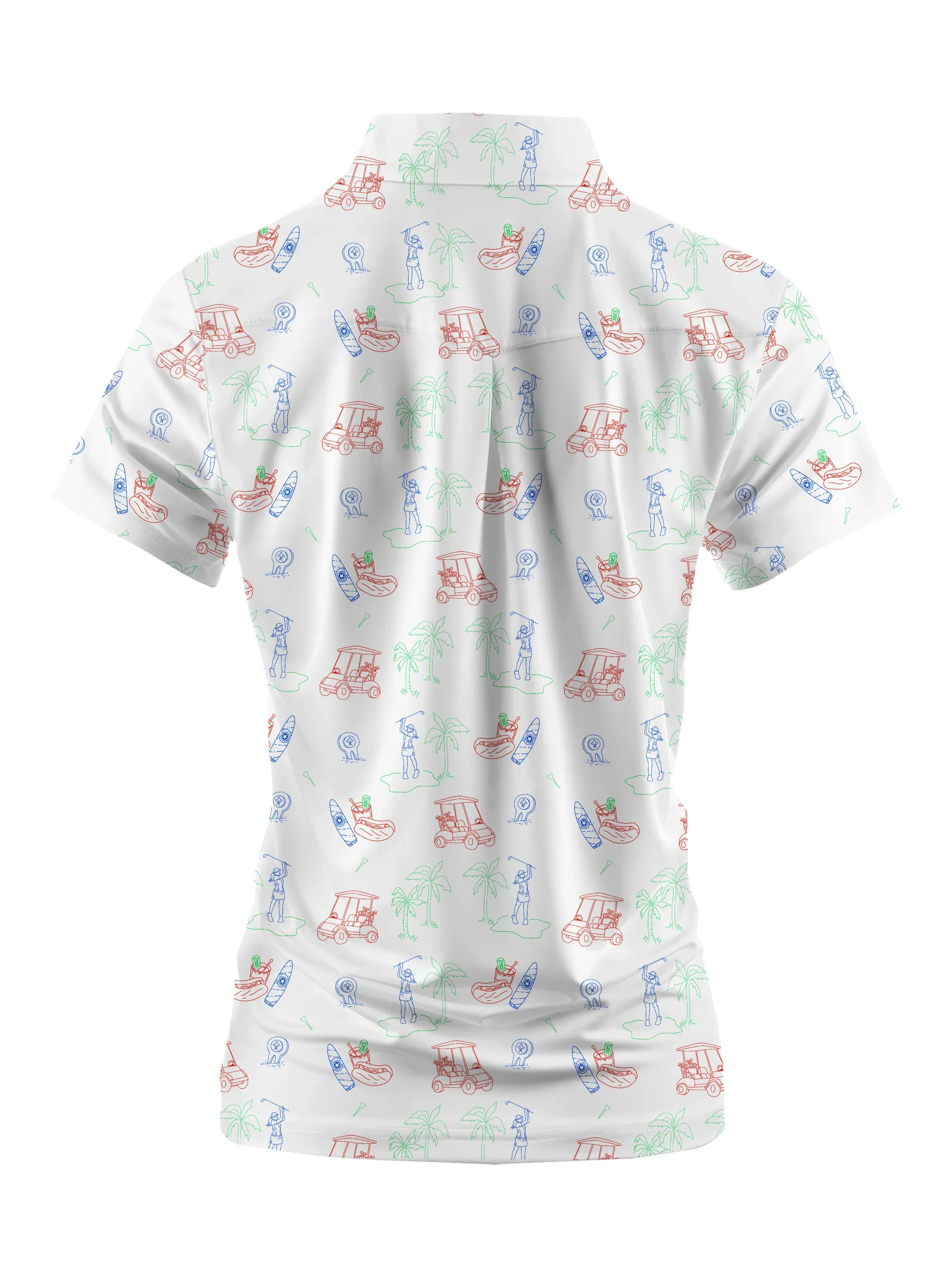 Cherryswing Women's Golf Course Short Sleeve Golf Polo Shirt