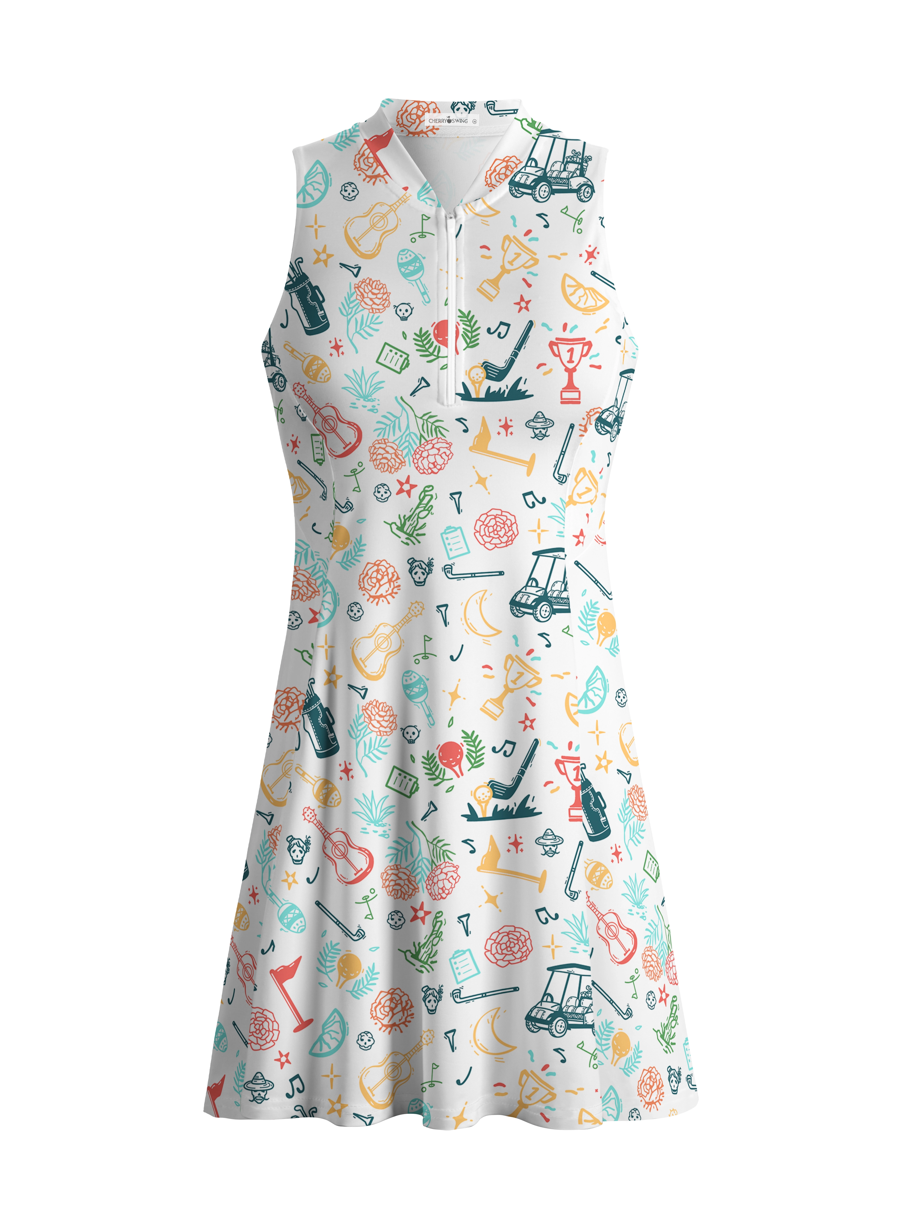Cherryswing Golf Tournament Golf Dress With Shorts