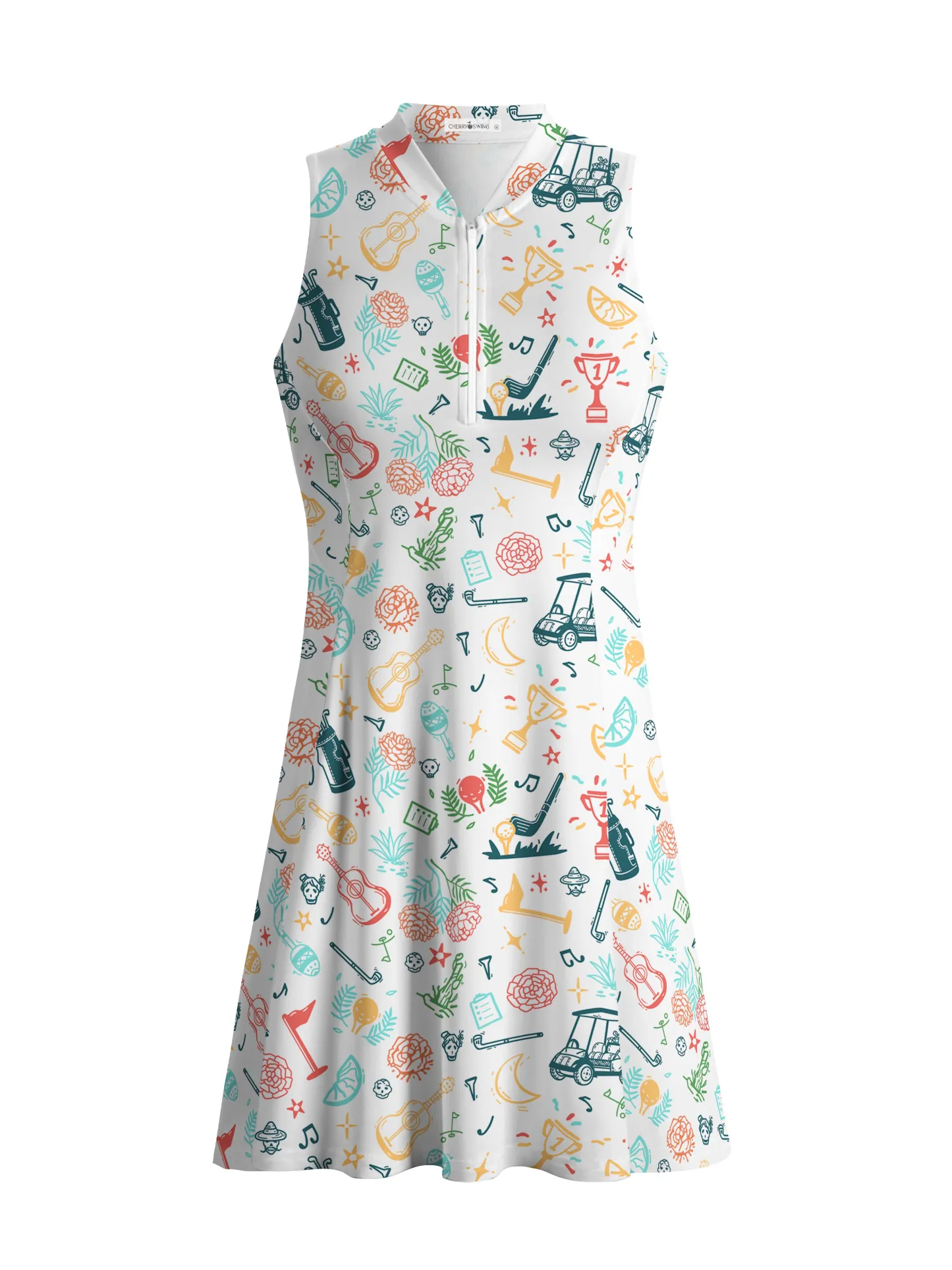 Cherryswing Golf Tournament Golf Dress With Shorts